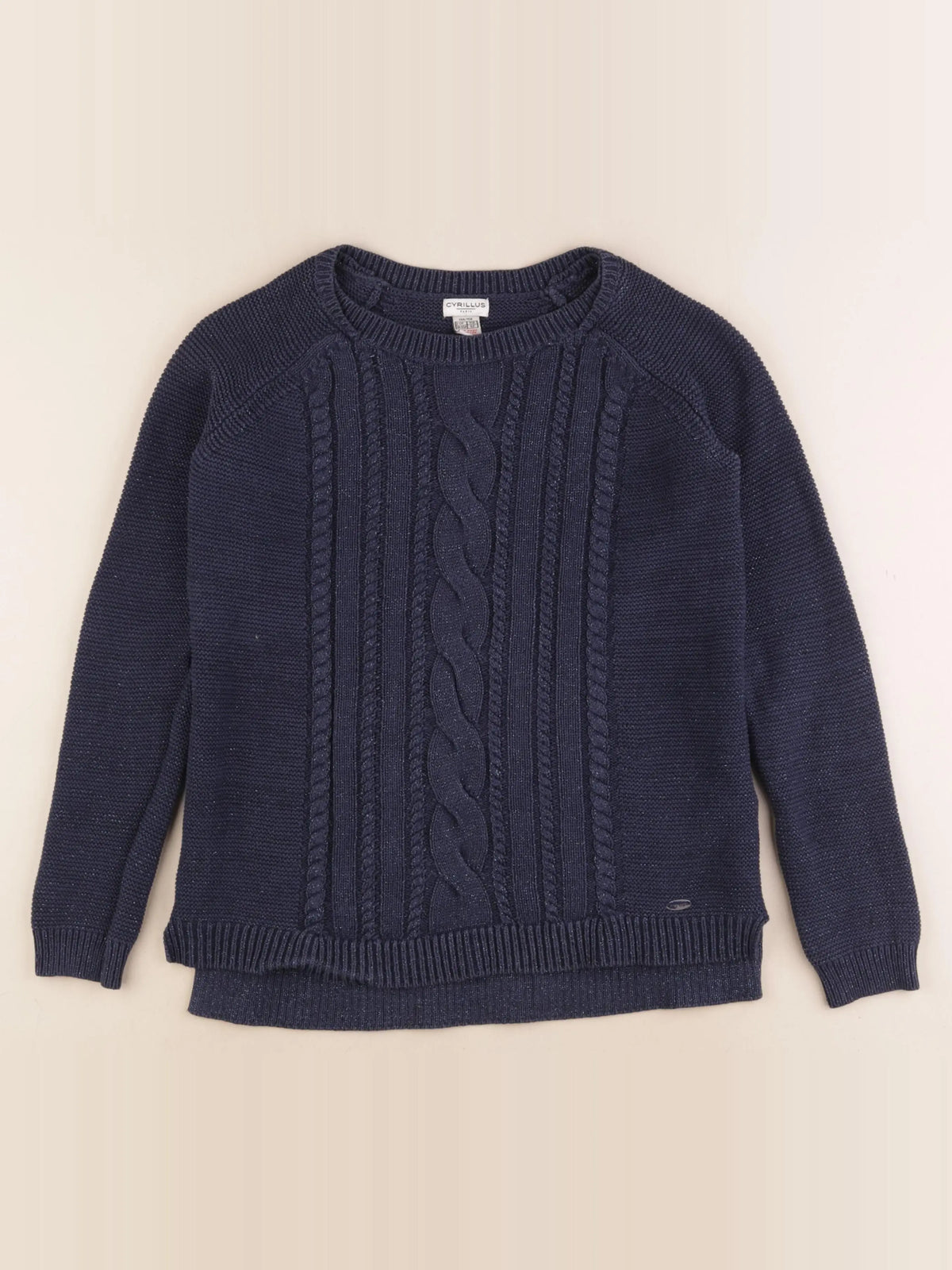 Cyrillus - pull bleu - 14 ans