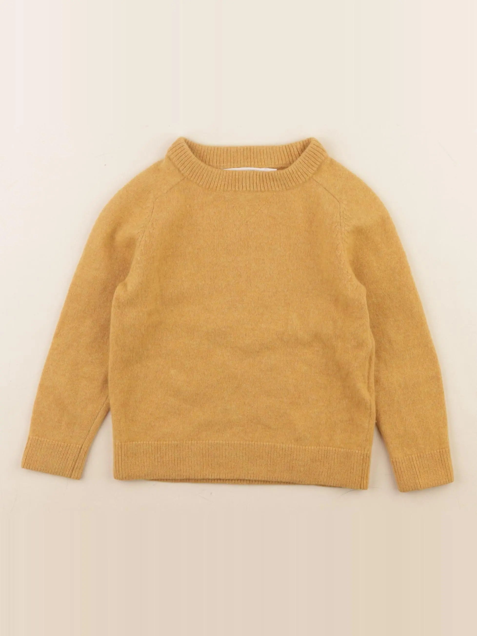 Monoprix - pull jaune - 3 ans