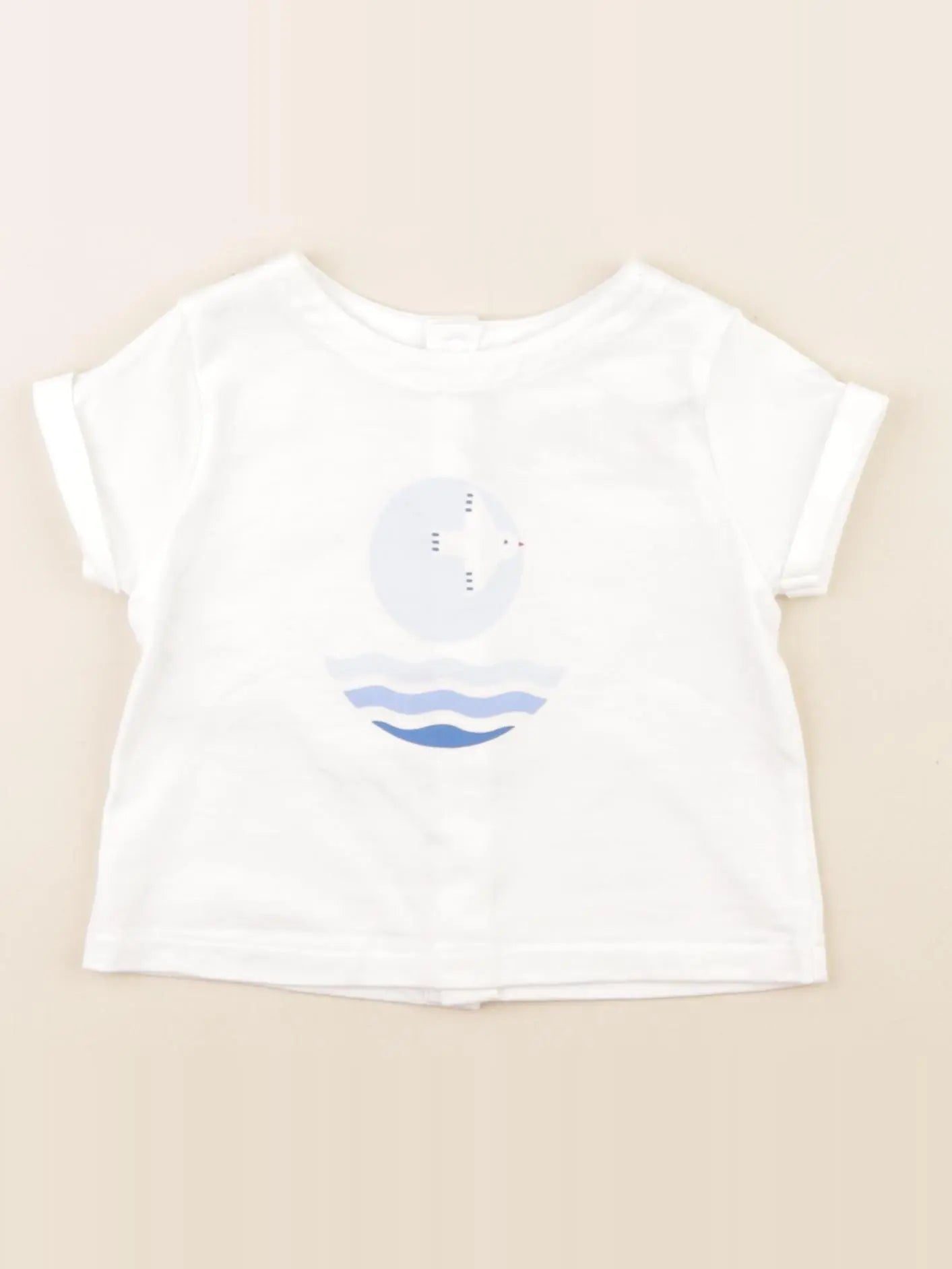 Jacadi - tee-shirt blanc - 6 mois