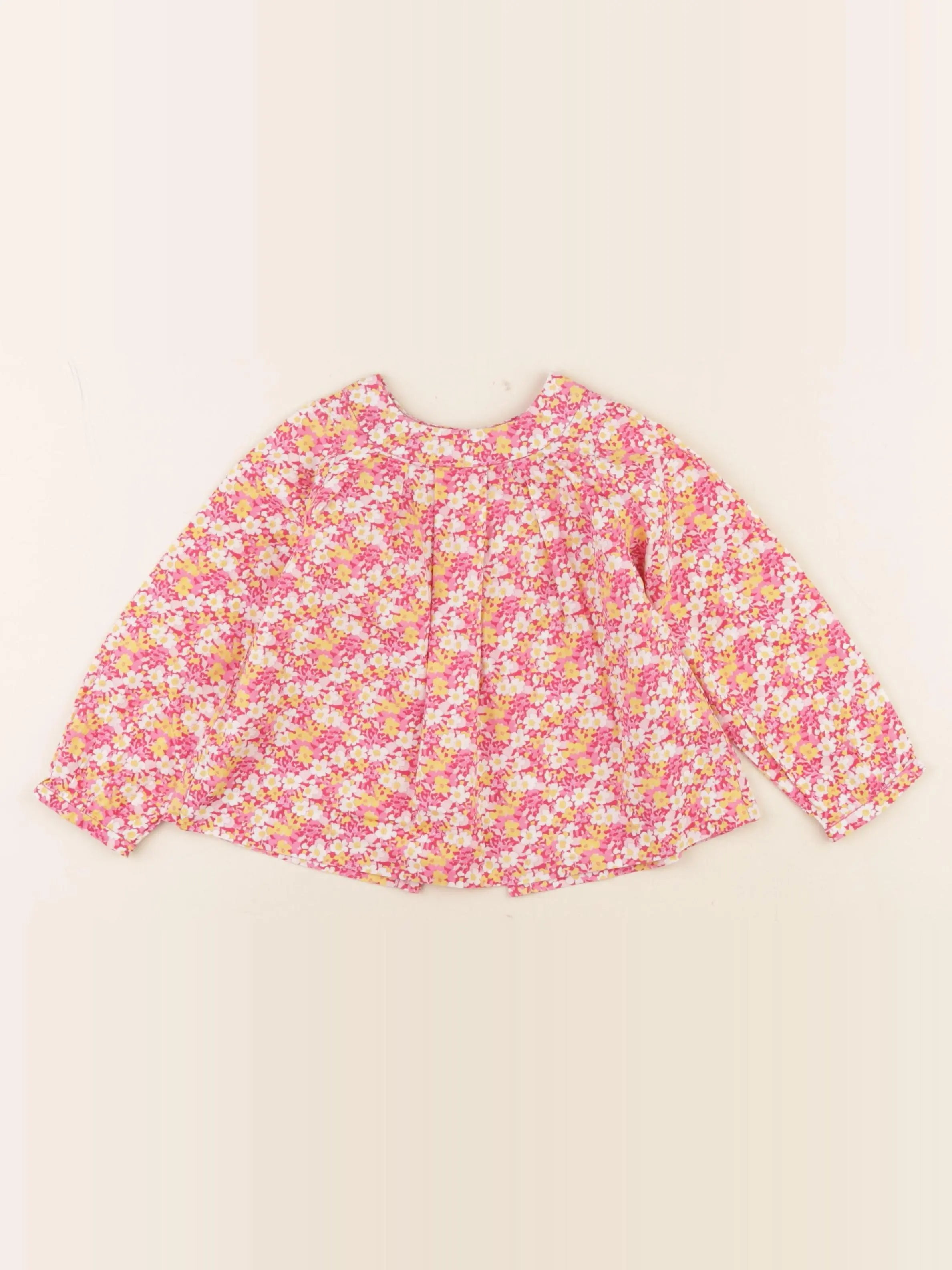 Jacadi - blouse liberty multicolore - 18 mois