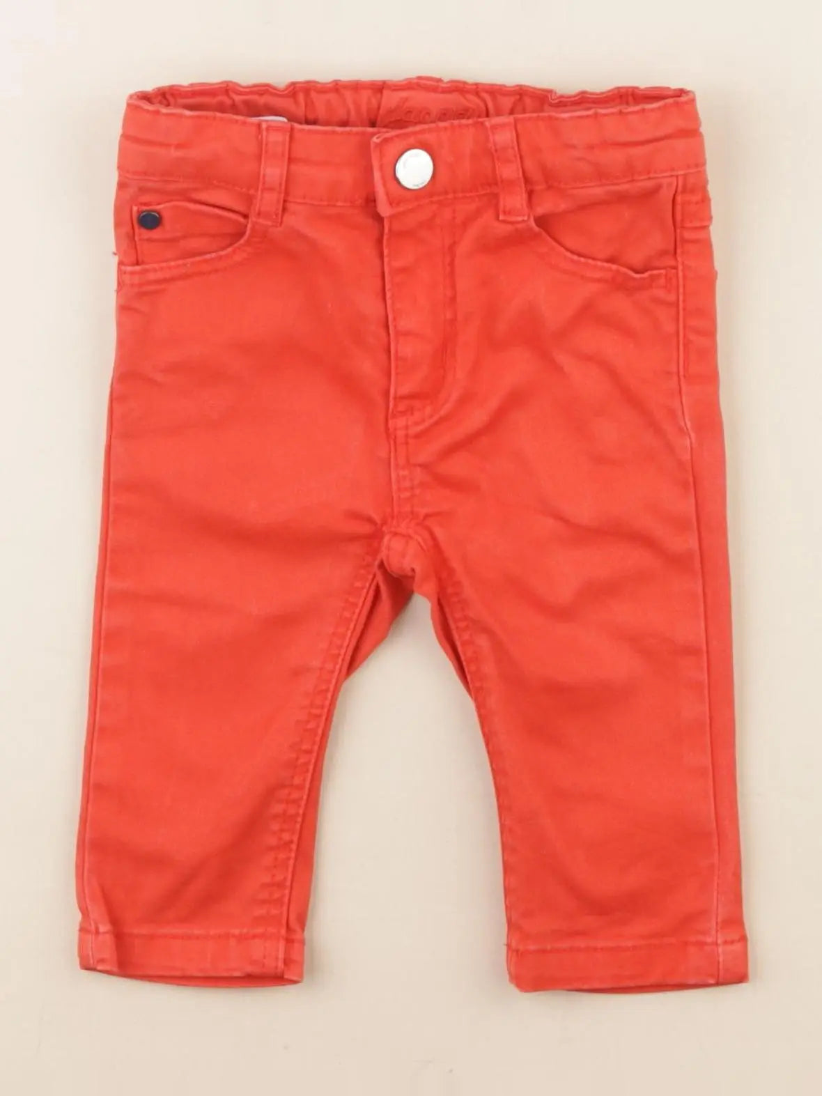Jacadi - pantalon rouge - 6 mois