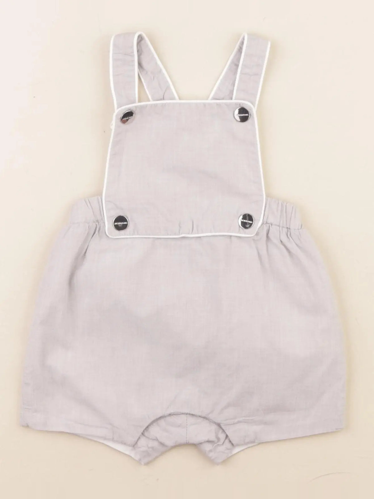 Jacadi - salopette gris - 6 mois