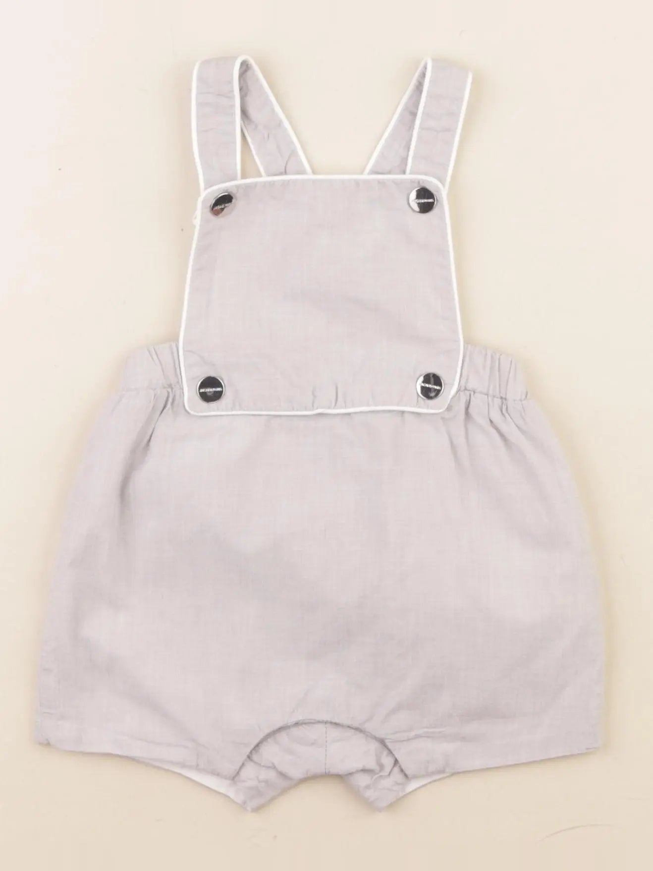 Jacadi - salopette gris - 6 mois