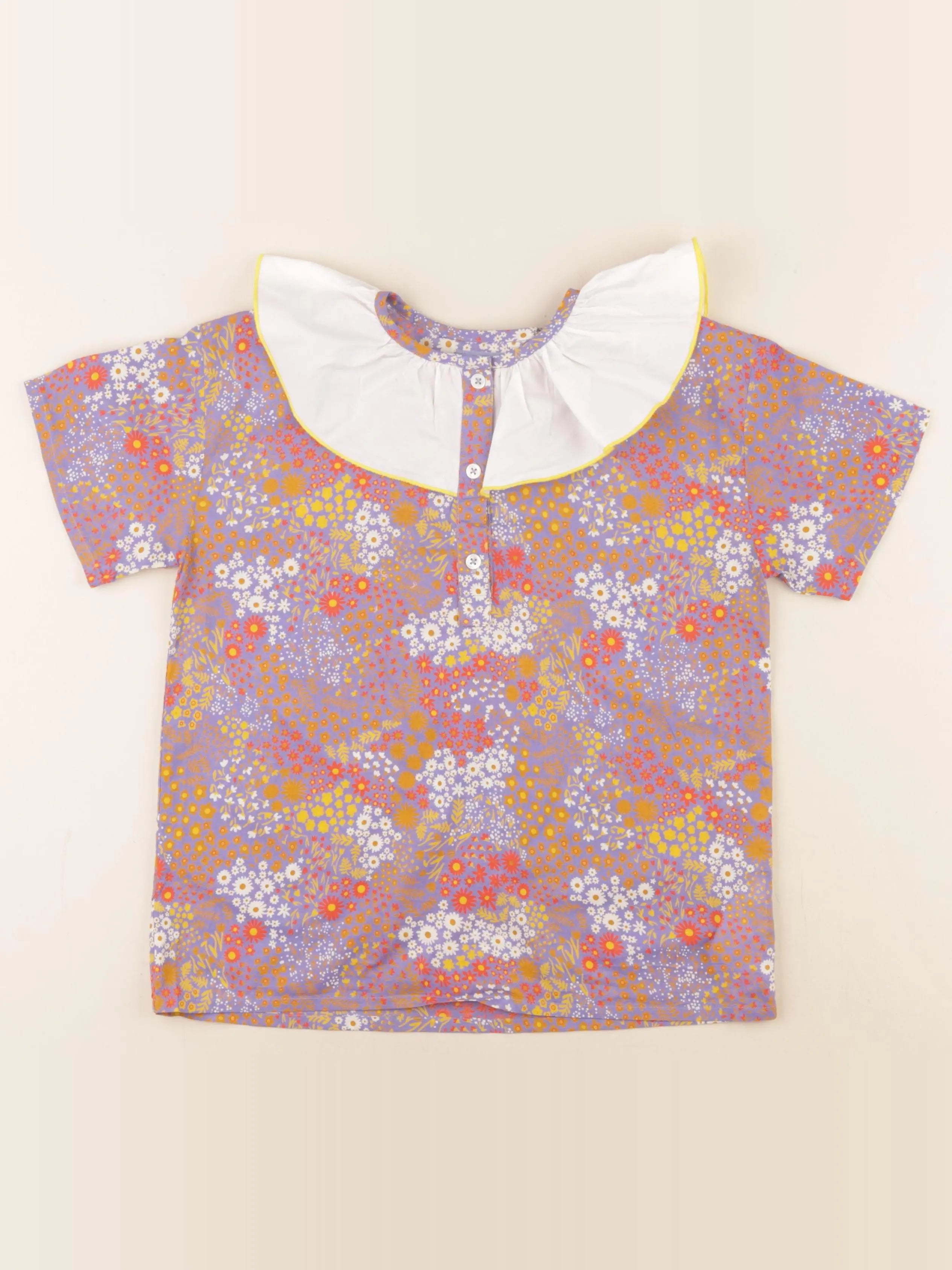 Monoprix - blouse multicolore - 8/10 ans