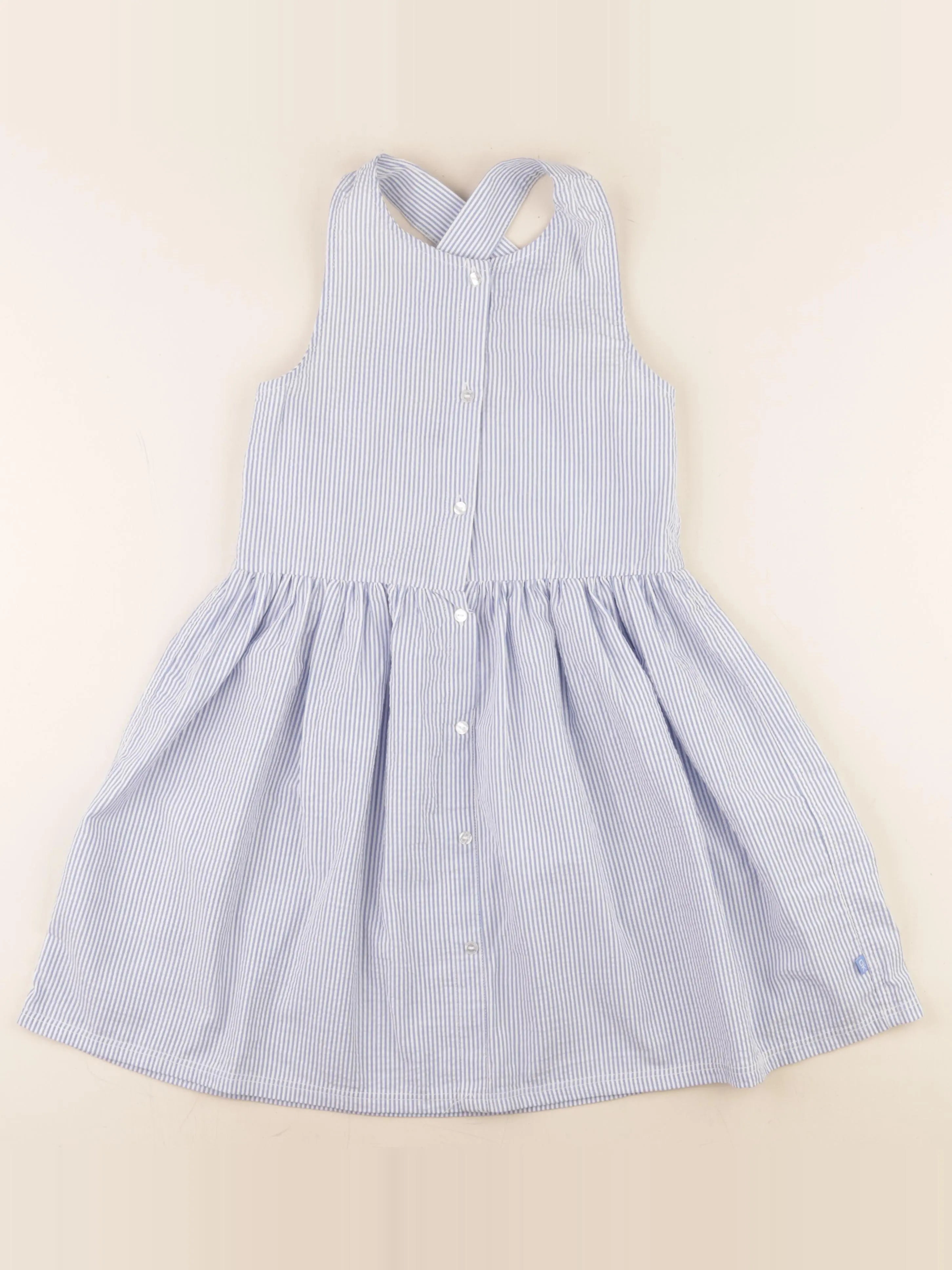 Okaidi - robe bleu - 10 ans