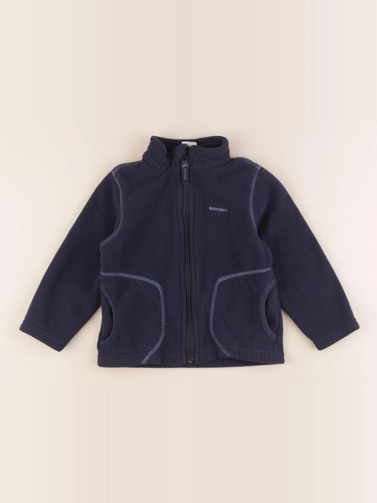 Decathlon ski - polaire bleu - 2/3 ans