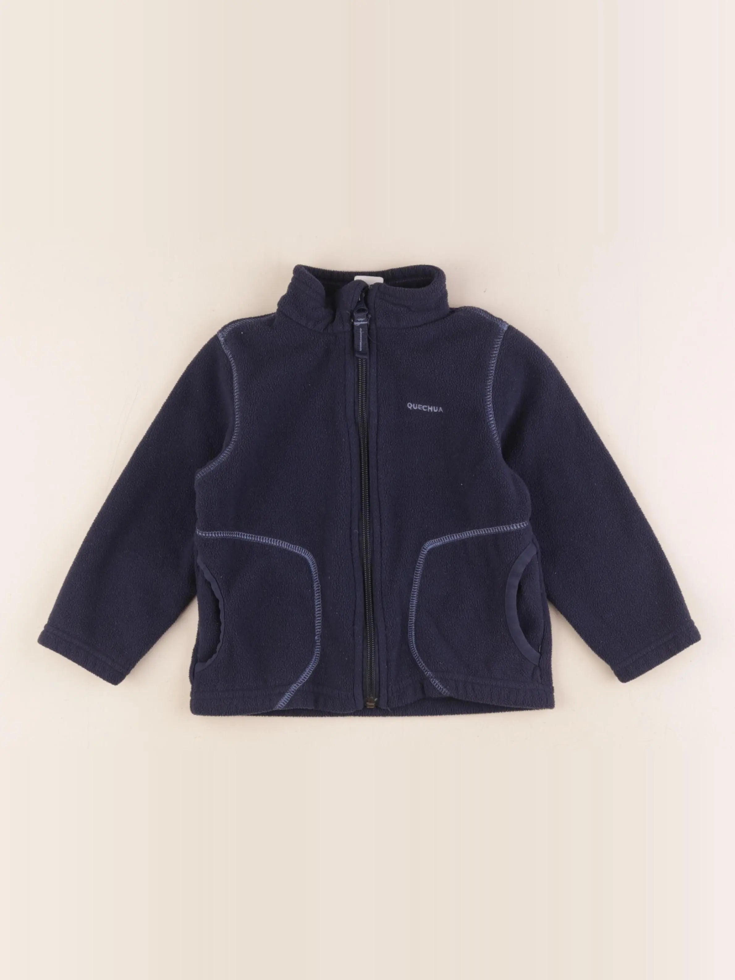 Decathlon ski - polaire bleu - 2/3 ans