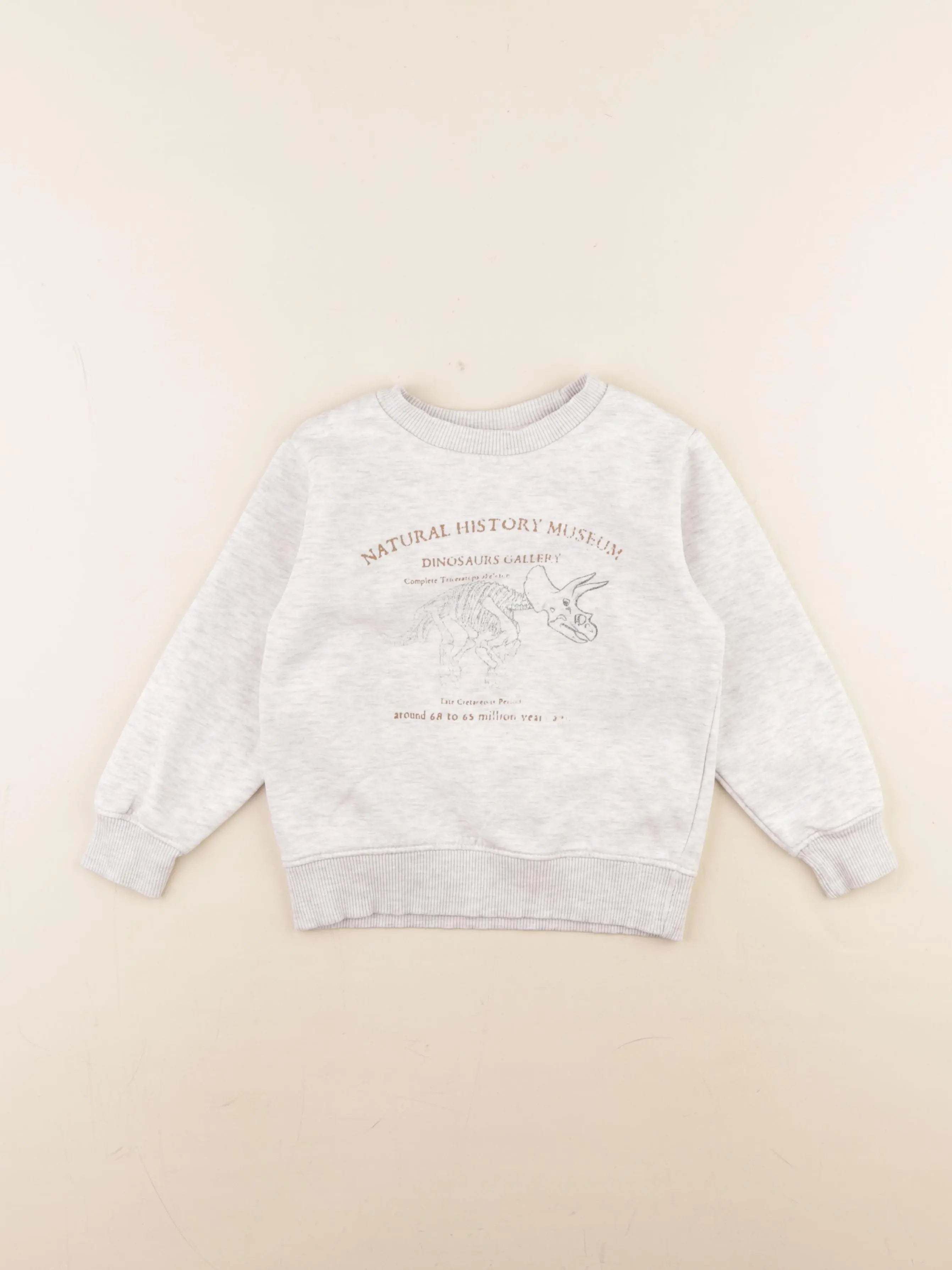 Vertbaudet - sweat gris - 5 ans