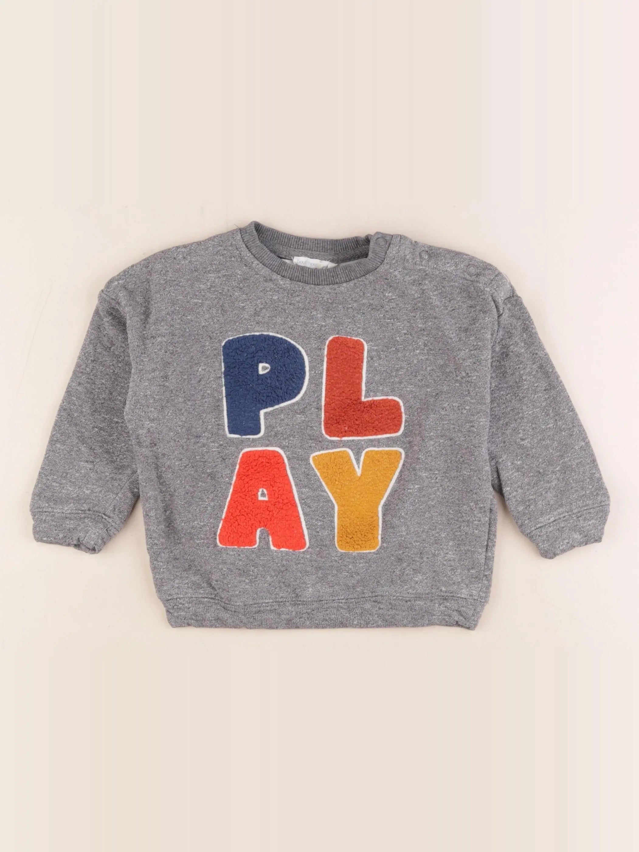 Boutchou - sweat gris - 24 mois