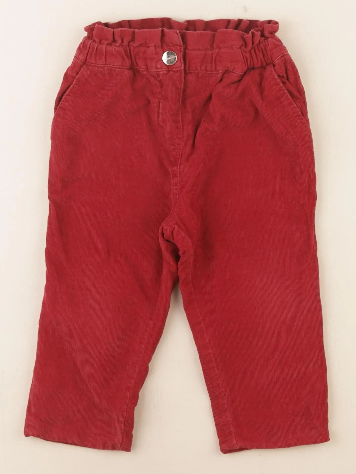 Jacadi - pantalon rouge - 18 mois