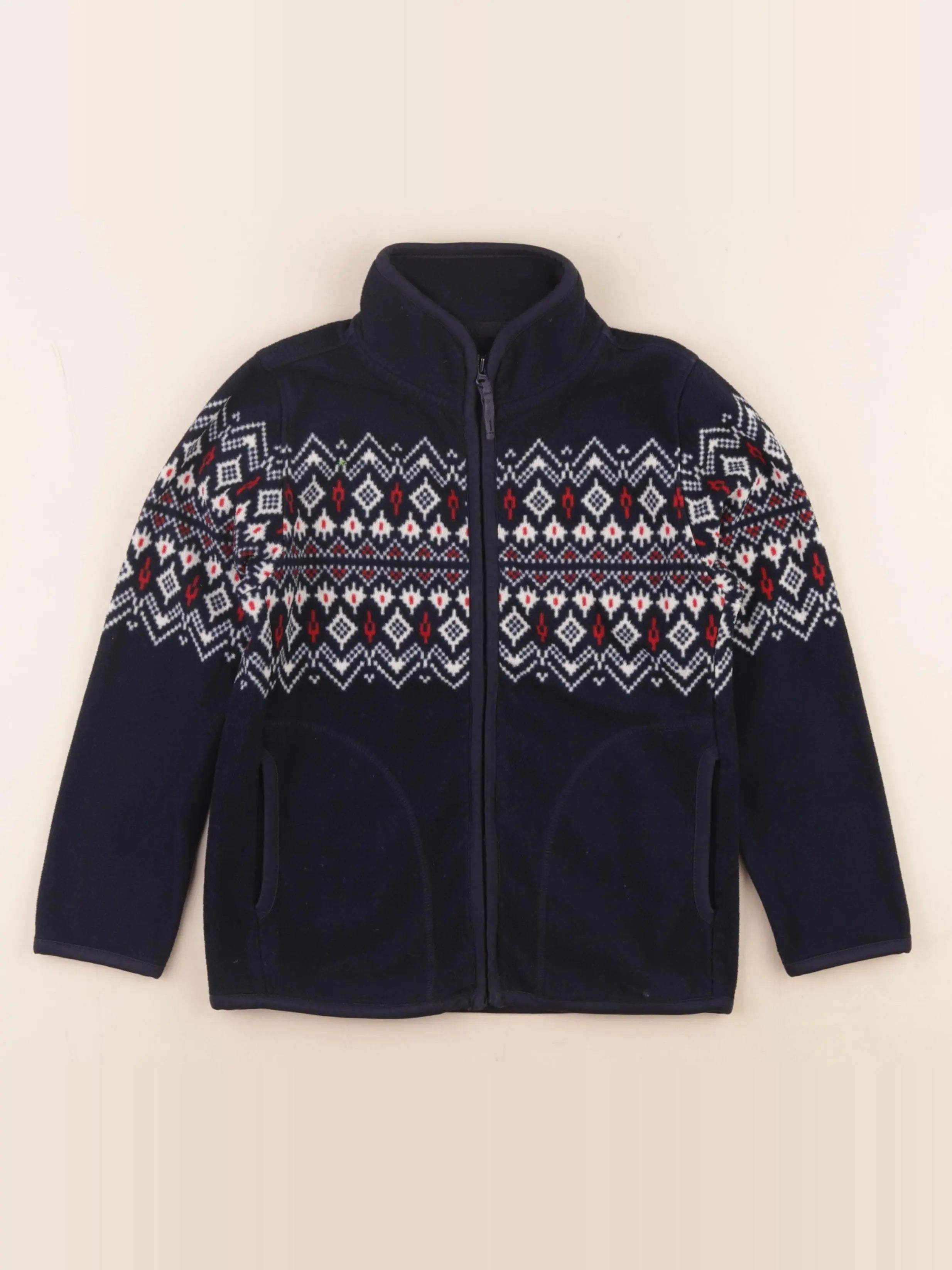 Uniqlo - polaire bleu - 5/6 ans