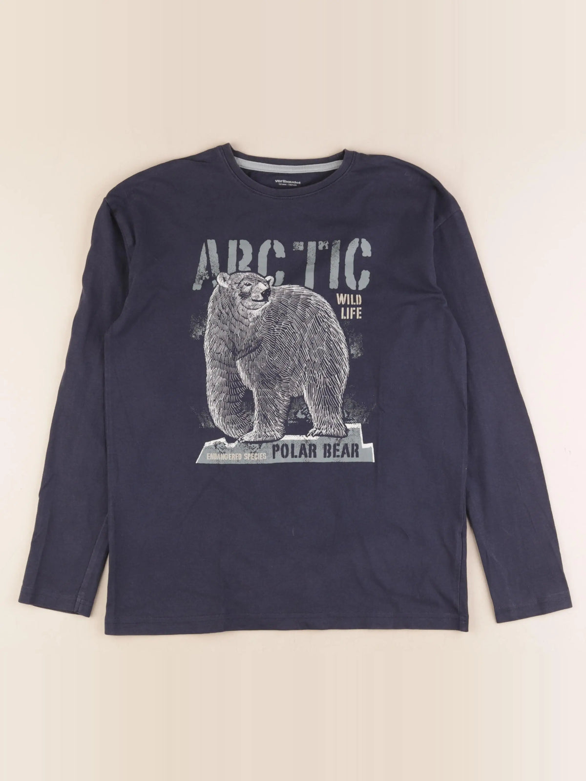 Vertbaudet - tee-shirt bleu - 12 ans