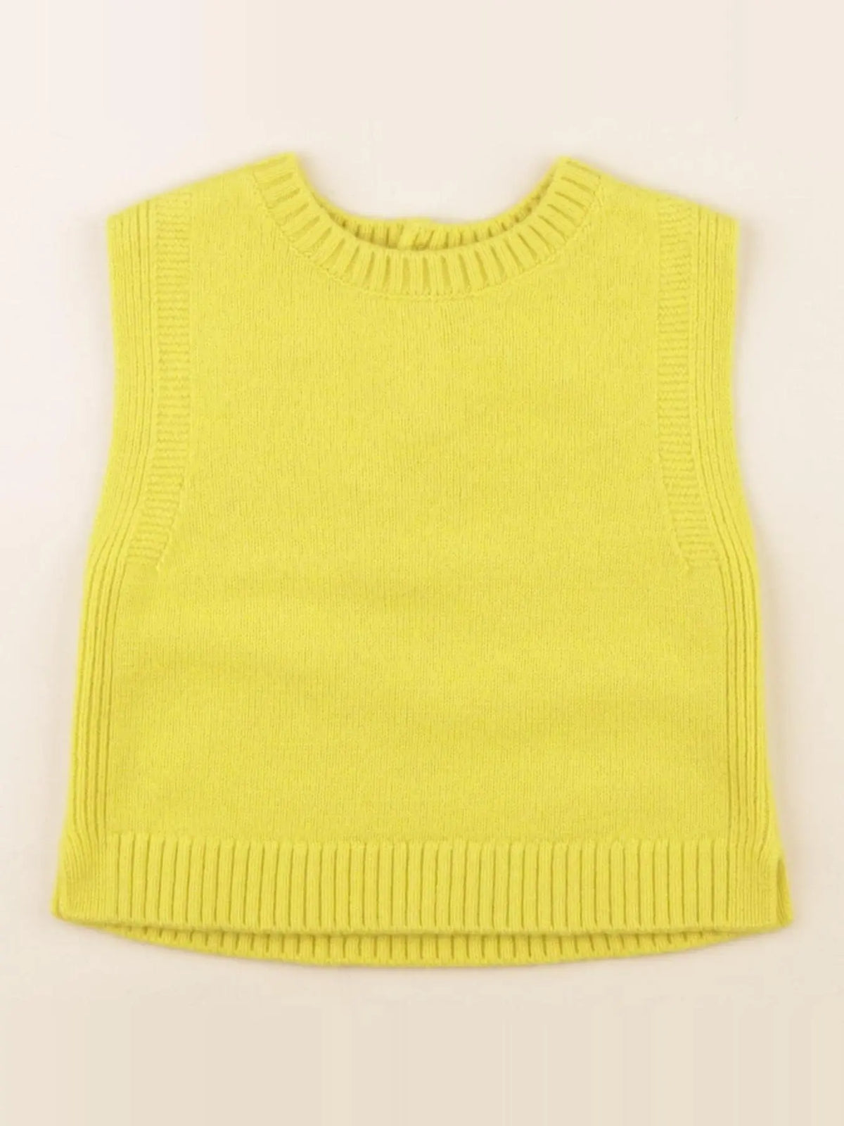 Jacadi - gilet jaune - 24 mois