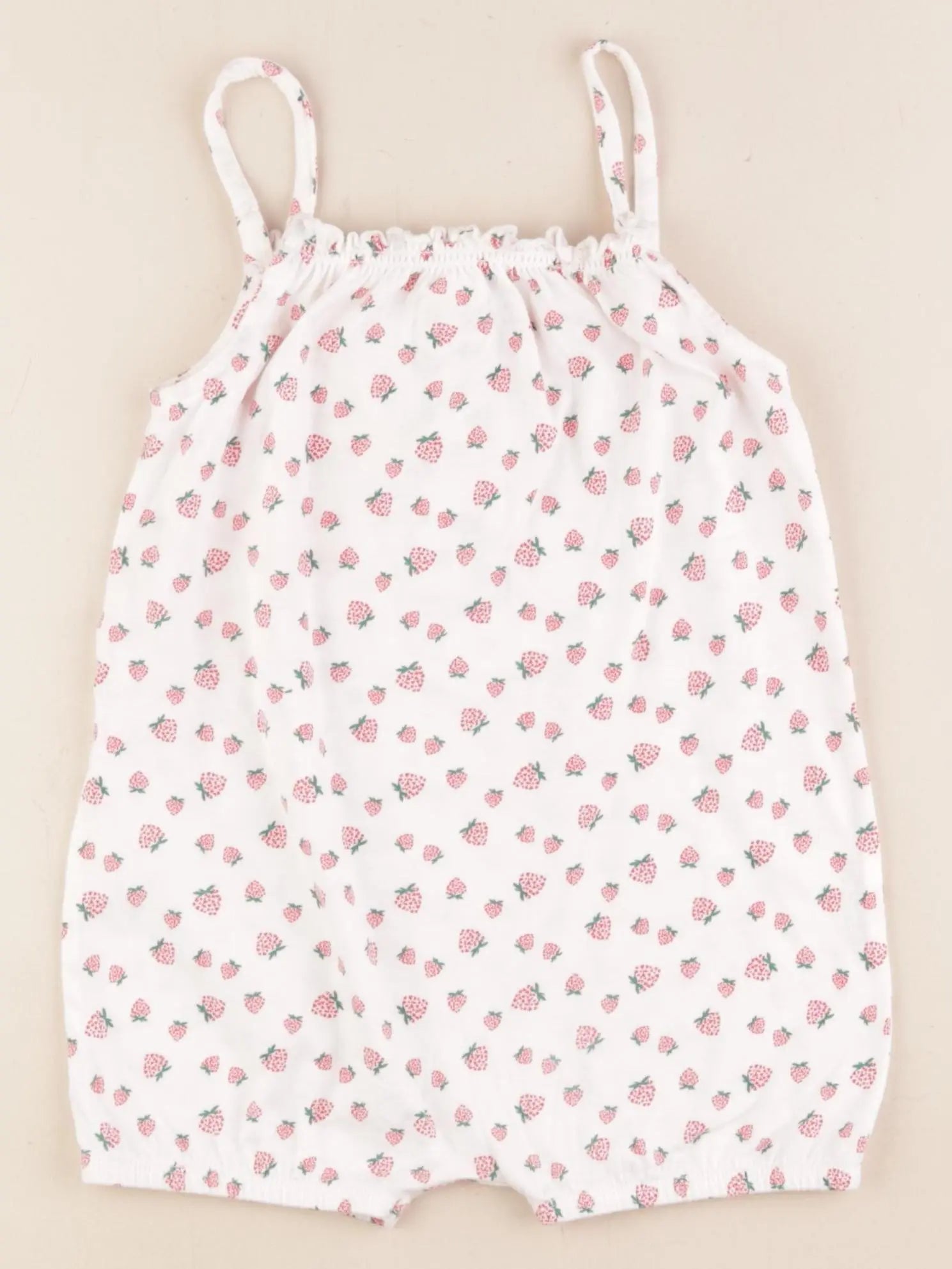 Vertbaudet - pyjama coton blanc - 2 ans