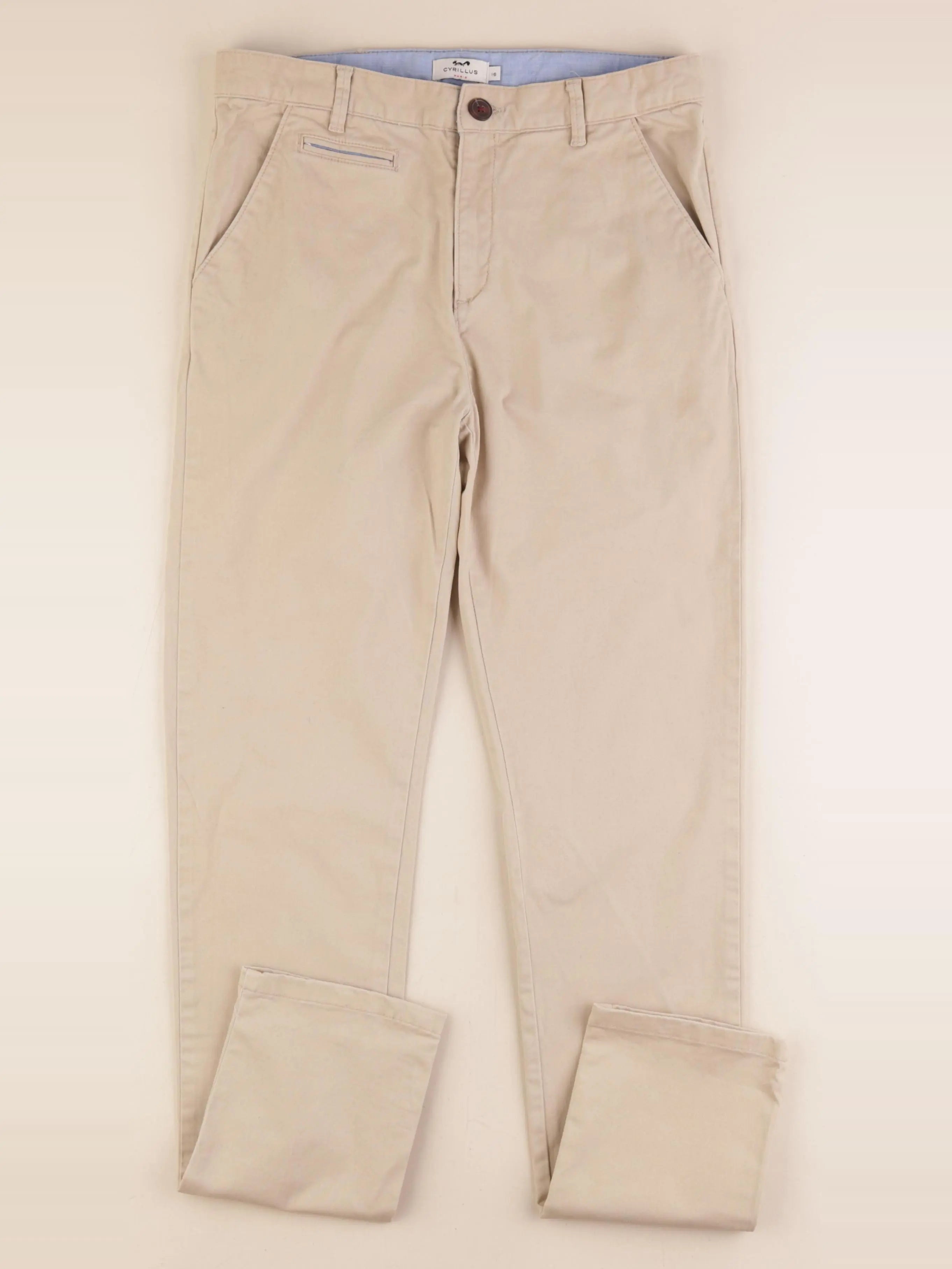 Cyrillus - pantalon beige - 16 ans