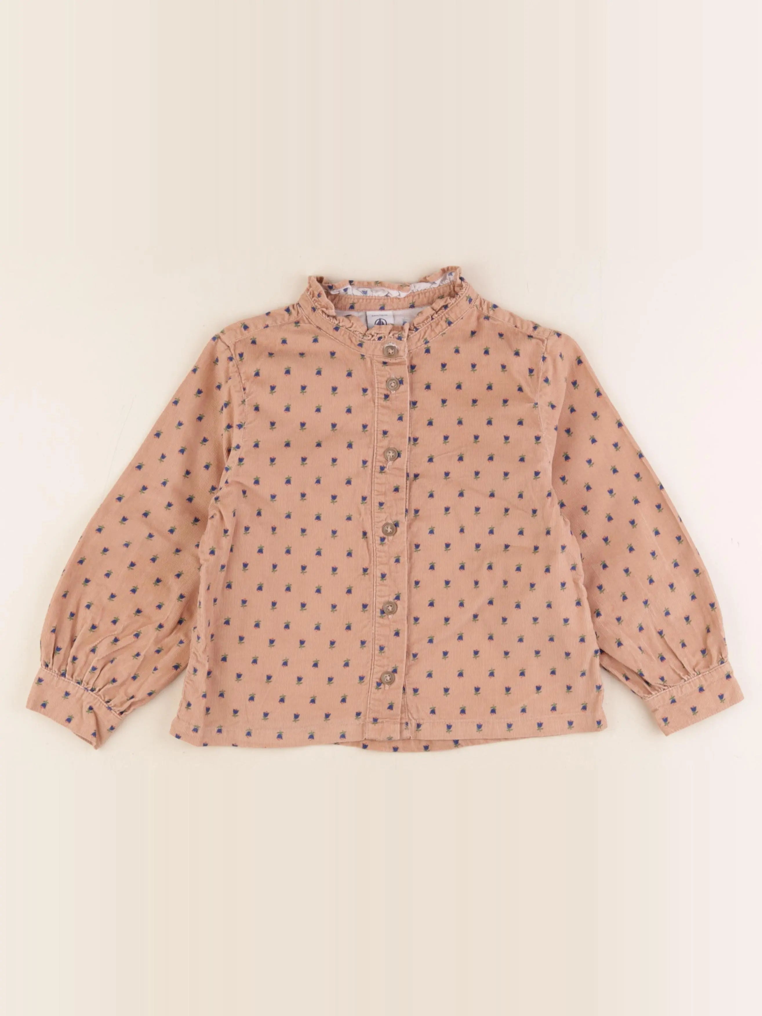 Petit Bateau - blouse rose - 6 ans