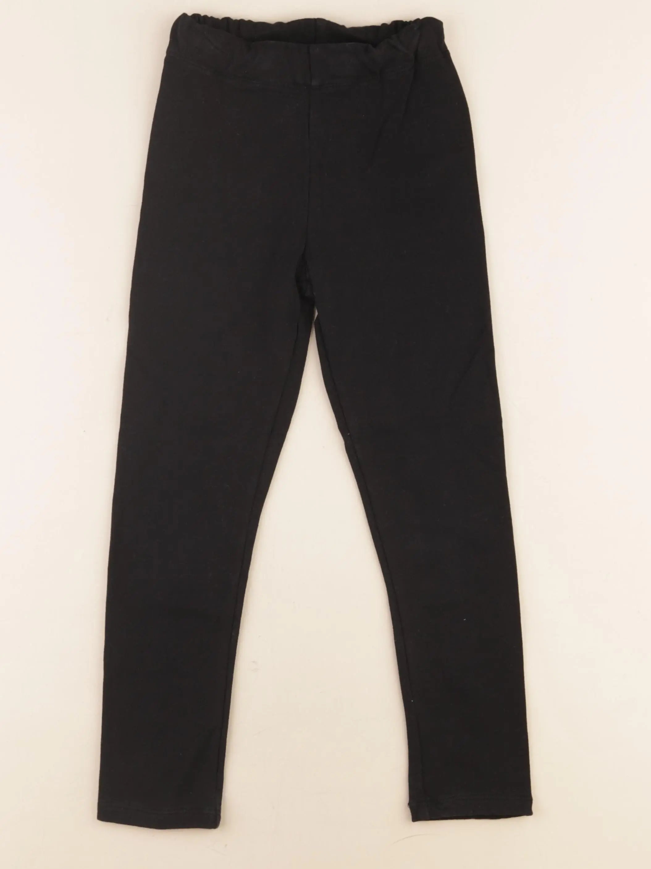 H&M - legging noir - 6/7 ans