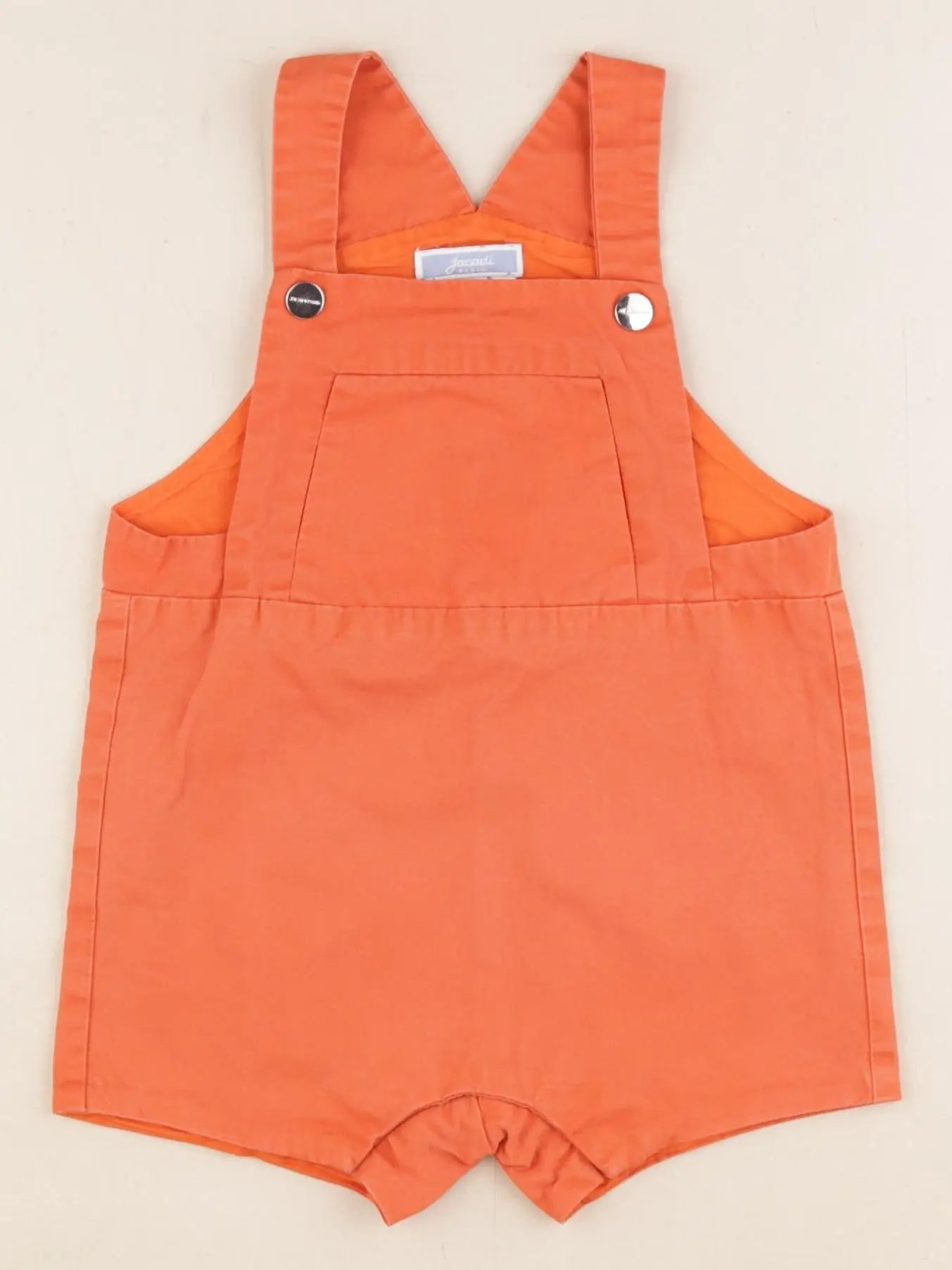 Jacadi - salopette orange - 18 mois