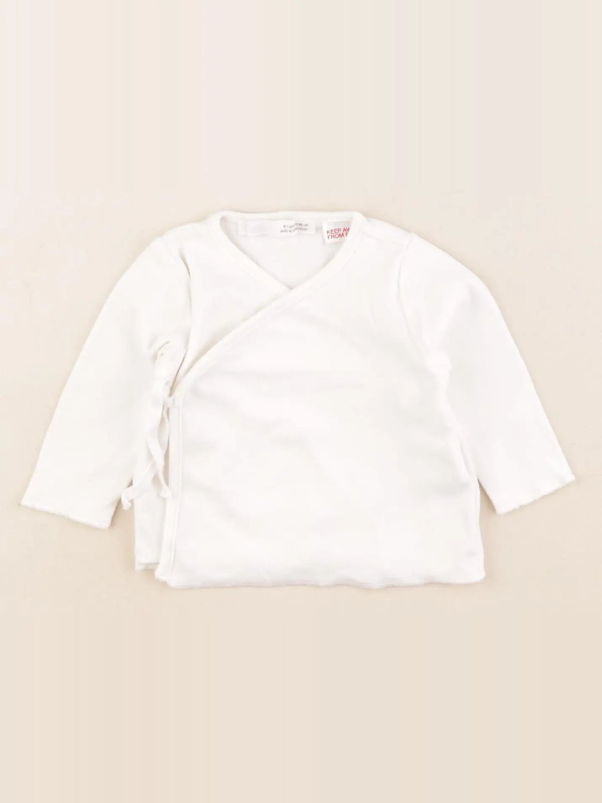 Zara - tee-shirt blanc - 0/1 mois