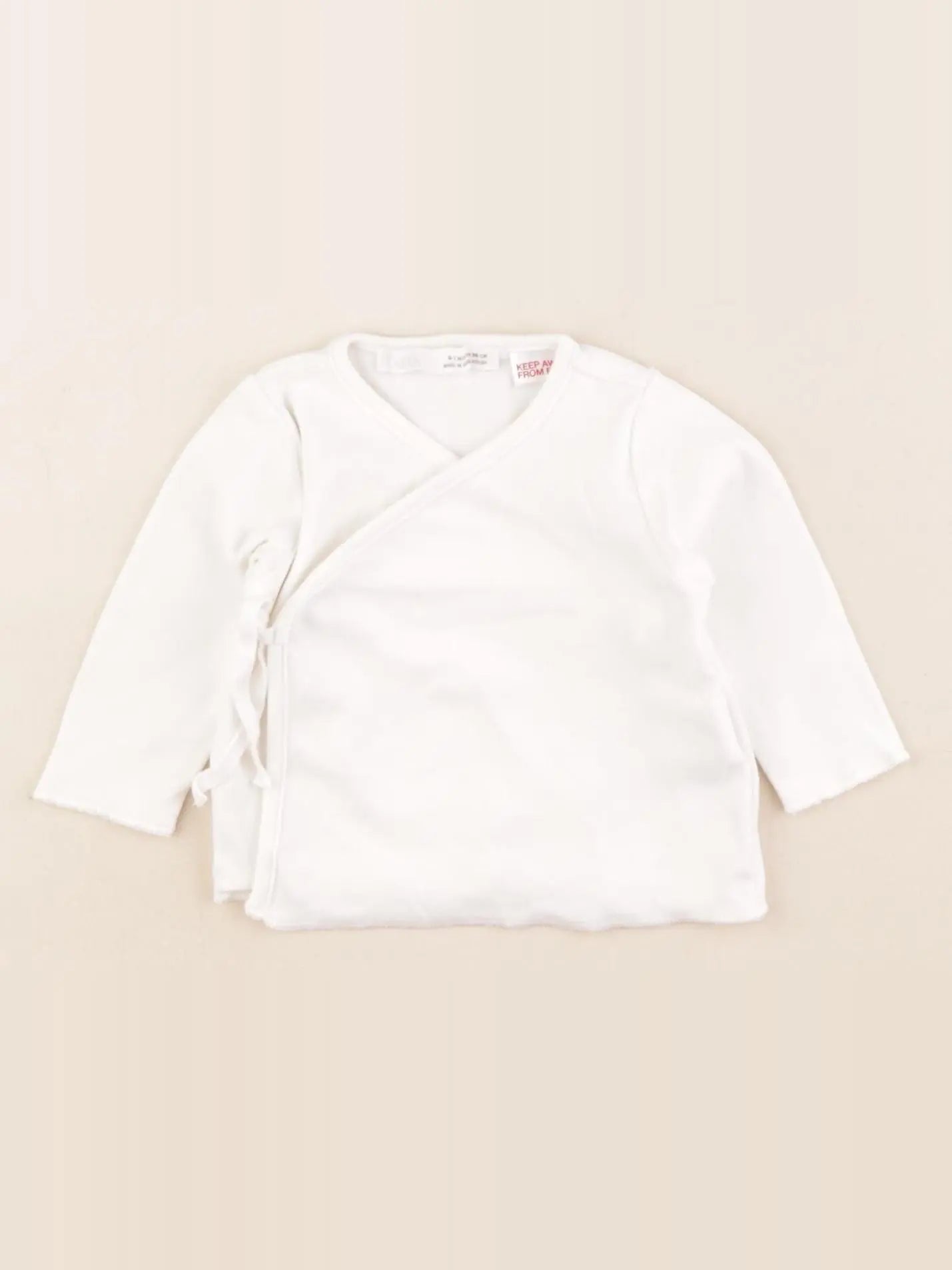 Zara - tee-shirt blanc - 0/1 mois