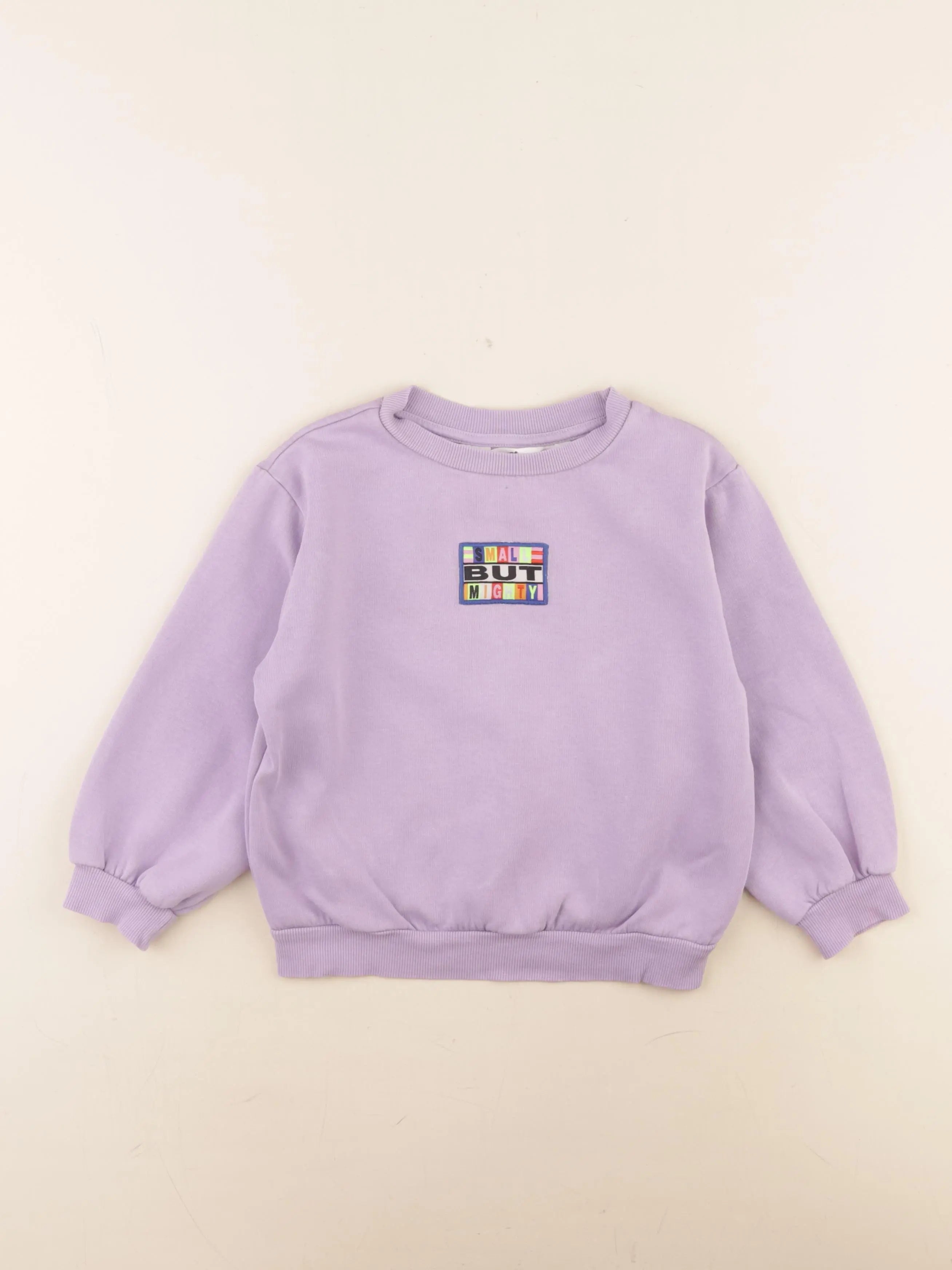 H&M - sweat violet - 4/6 ans