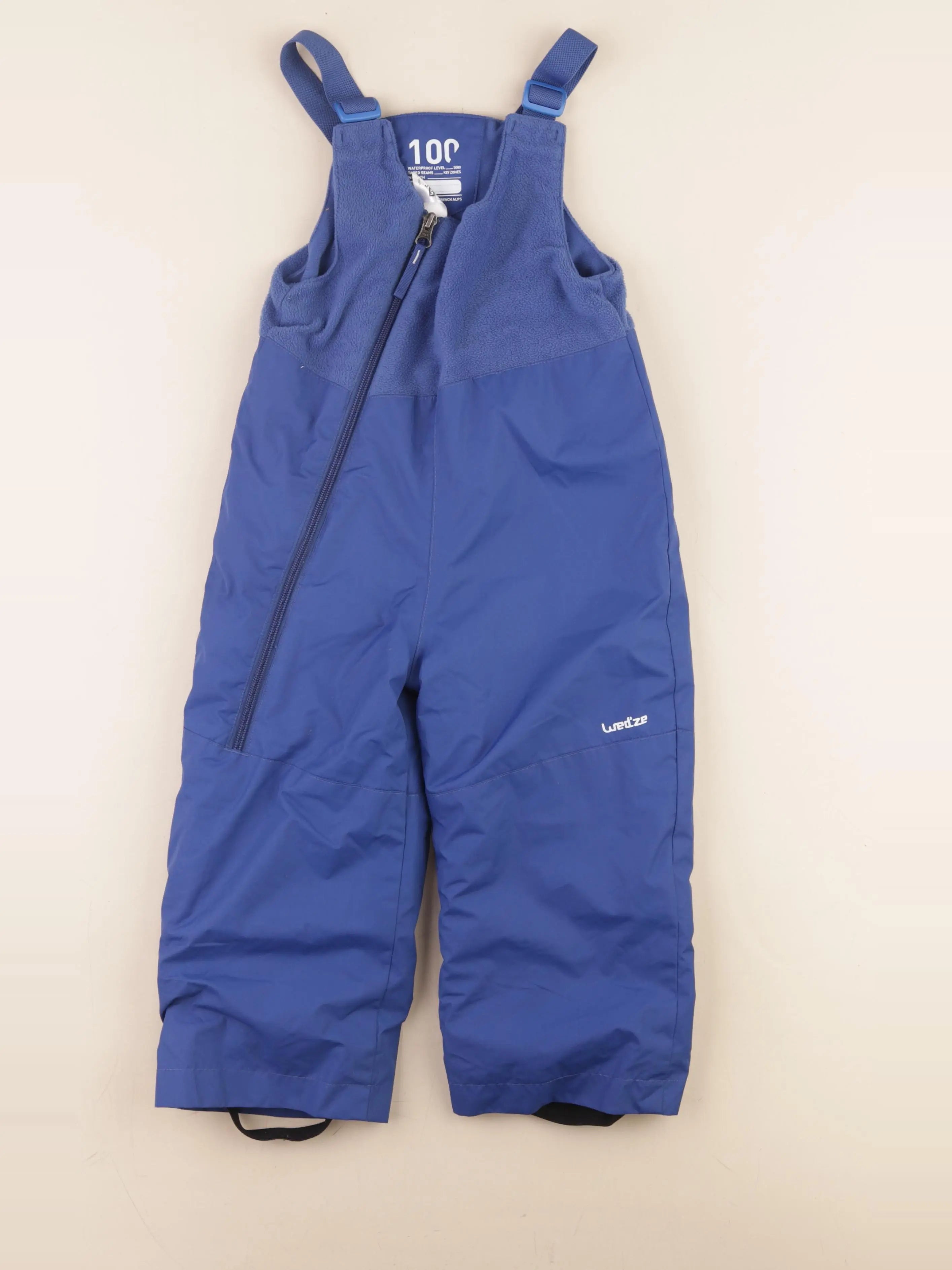 Decathlon ski - combinaison de ski bleu - 2/3 ans