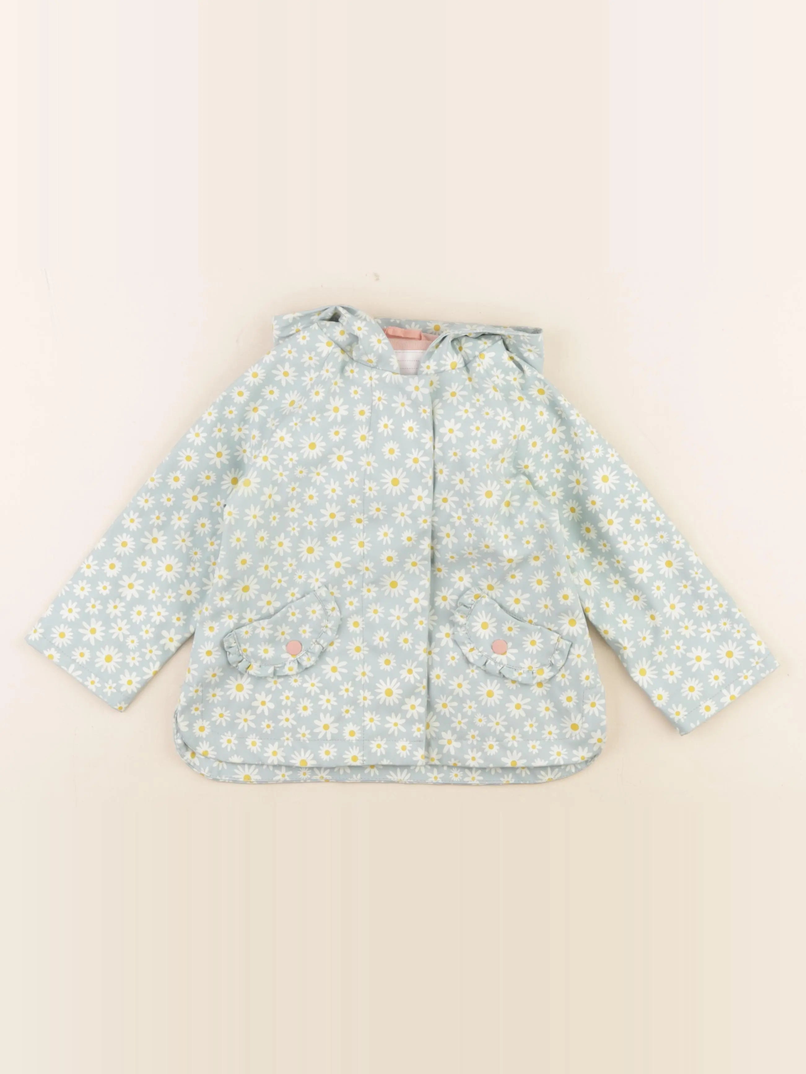 Vertbaudet - imperméable vert - 24 mois