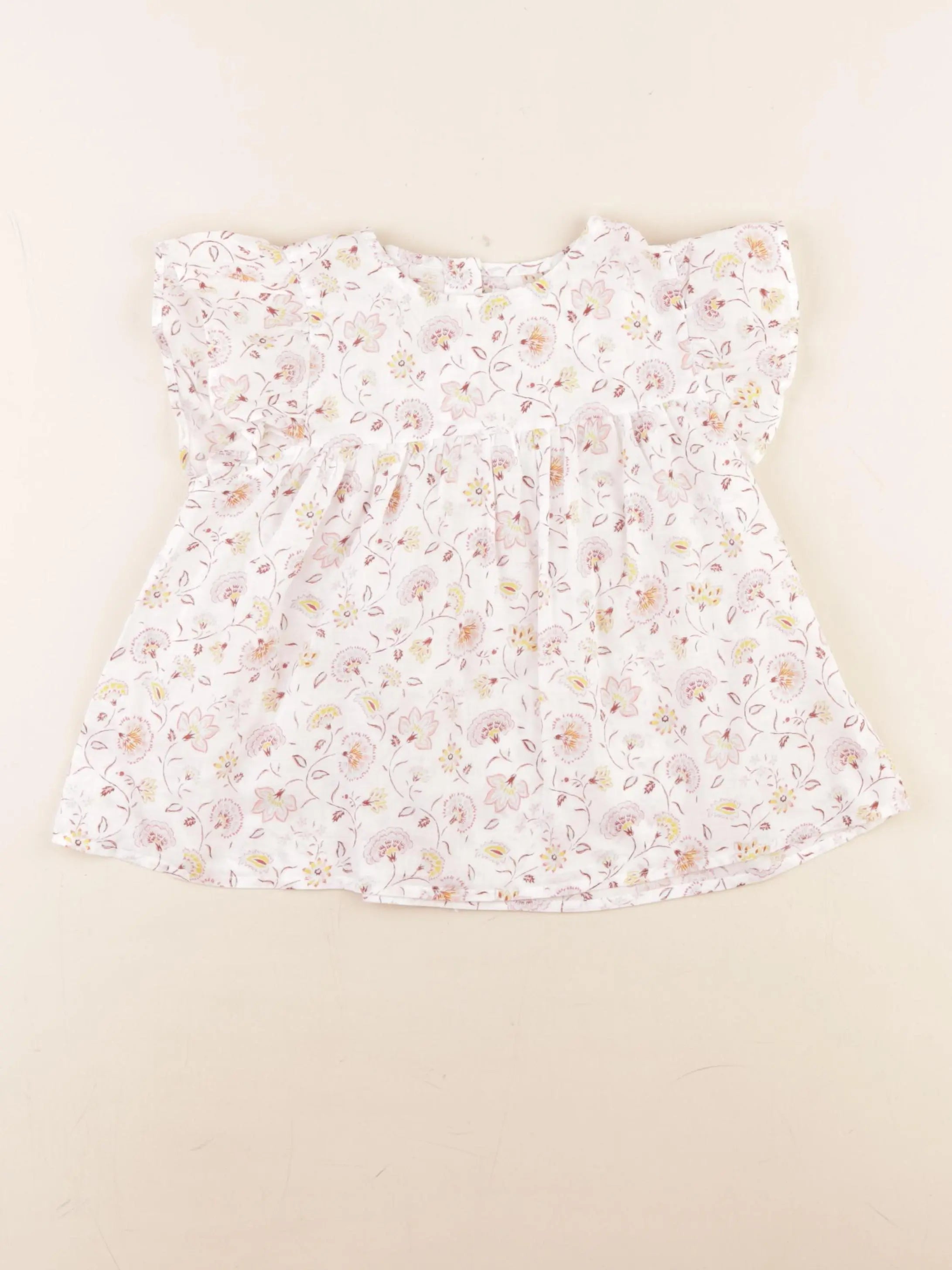 Vertbaudet - blouse blanc - 5 ans