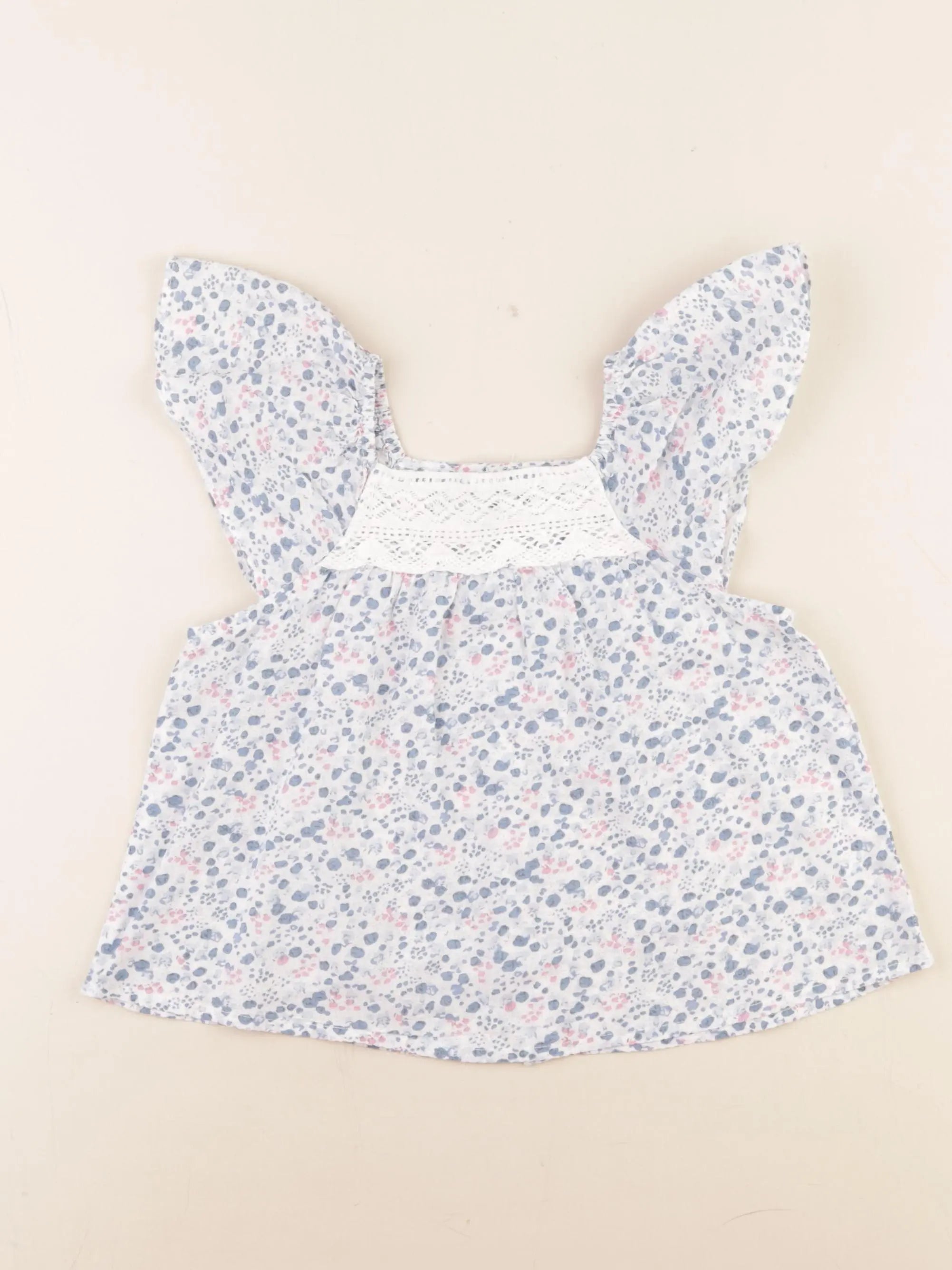 Dadati - blouse bleu - 5 ans