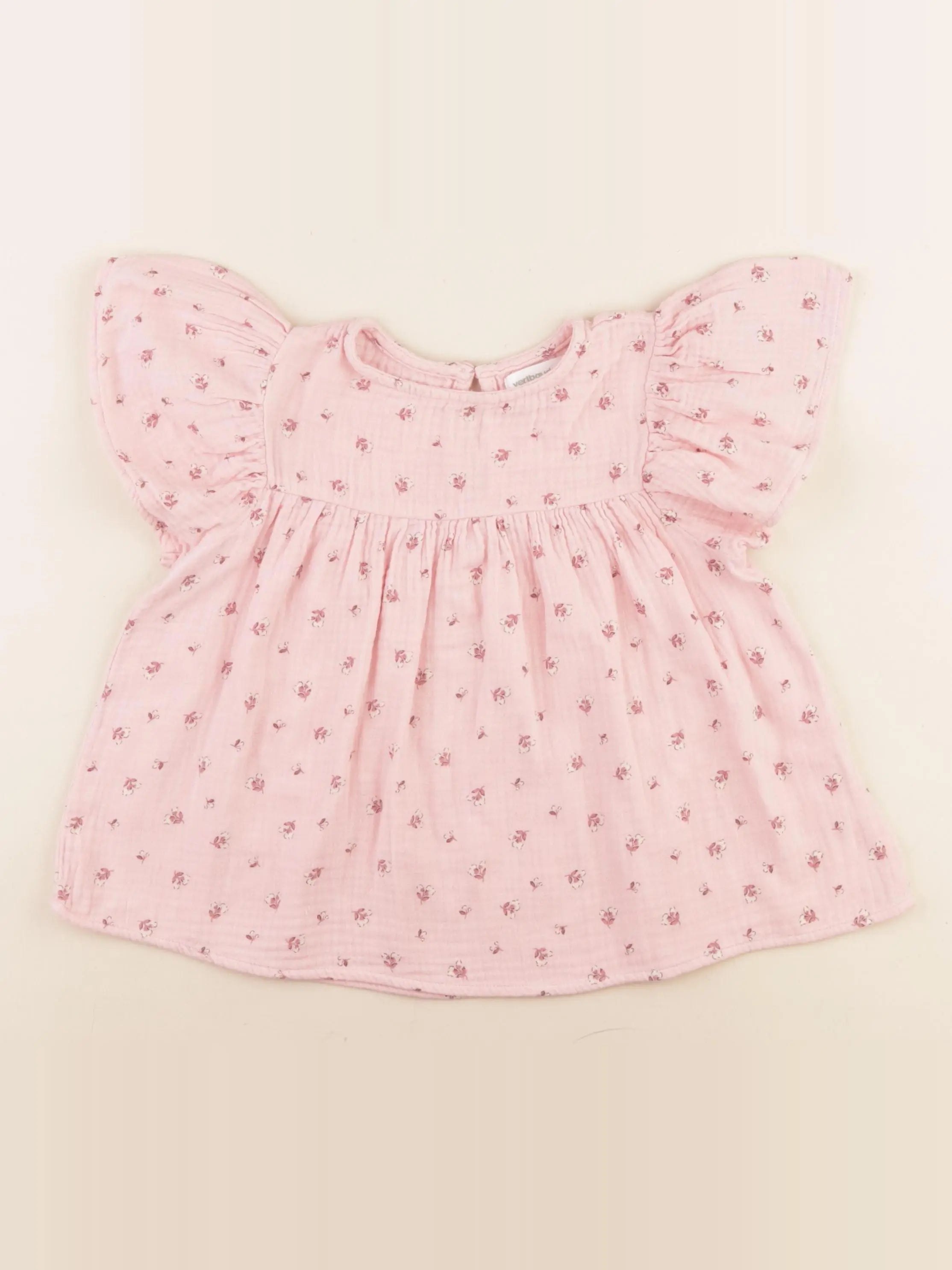 Vertbaudet - blouse rose - 5 ans
