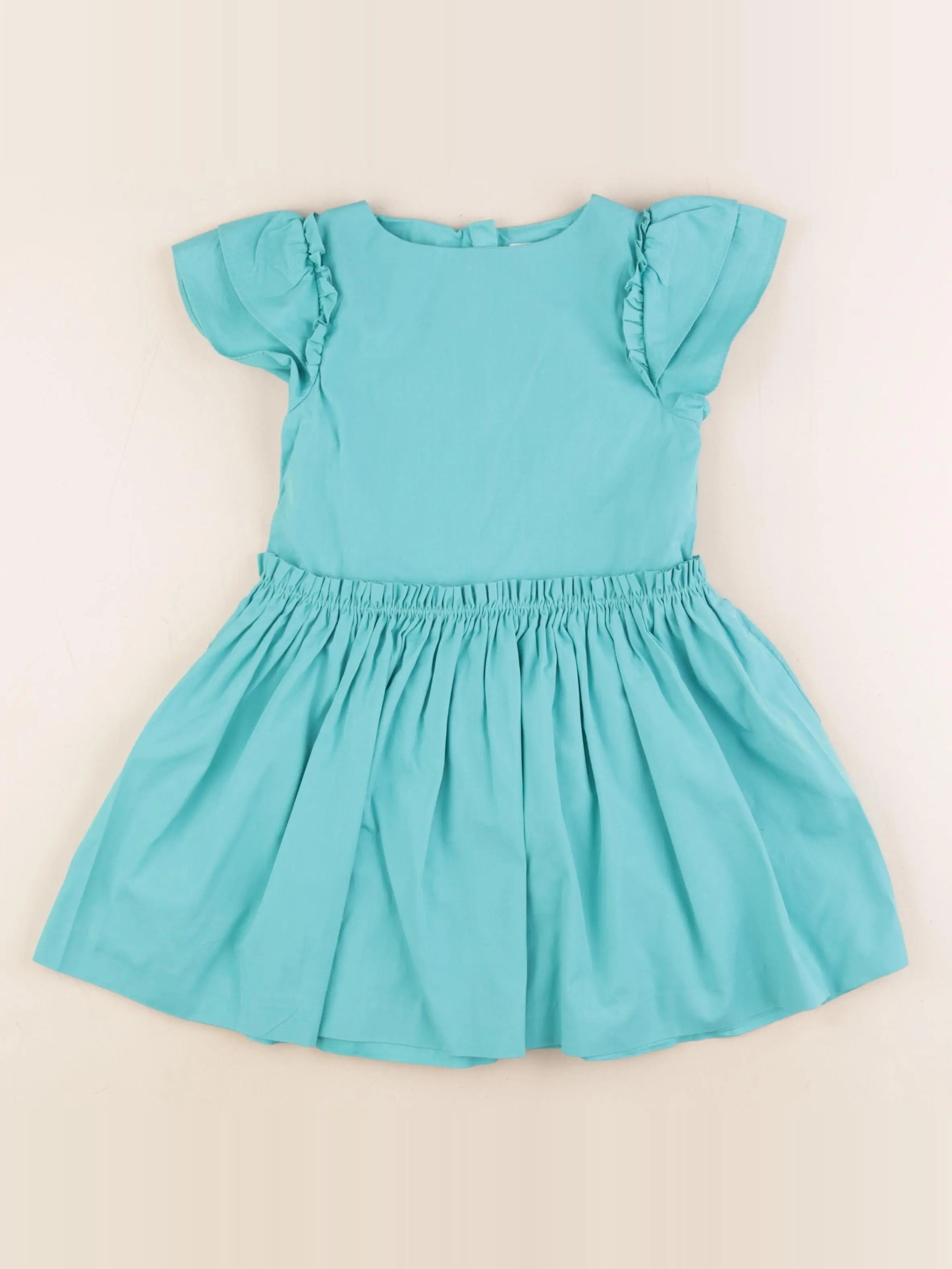 Jacadi - robe vert - 4 ans