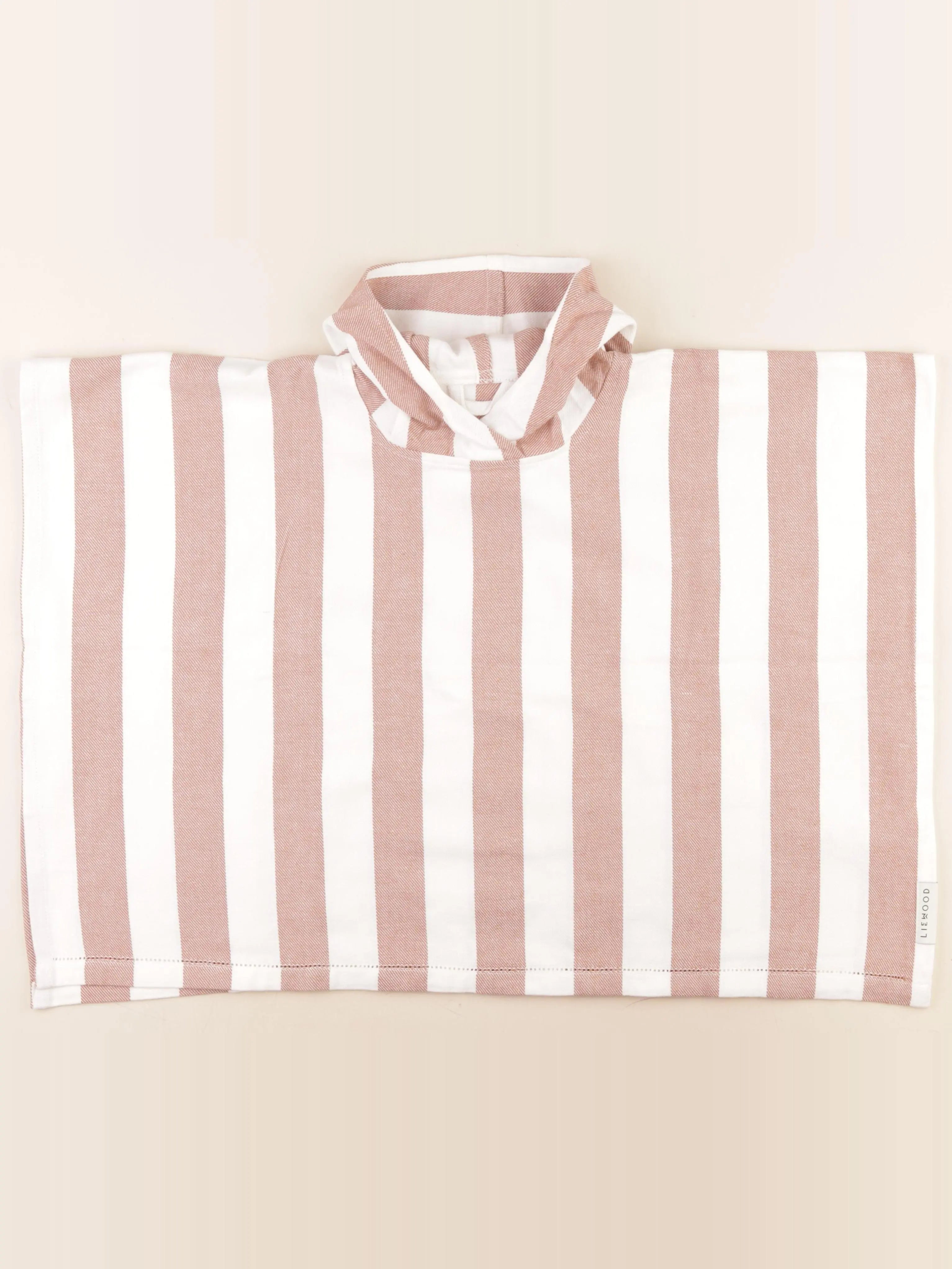 Liewood - cape de bain blanc - 5/6 ans