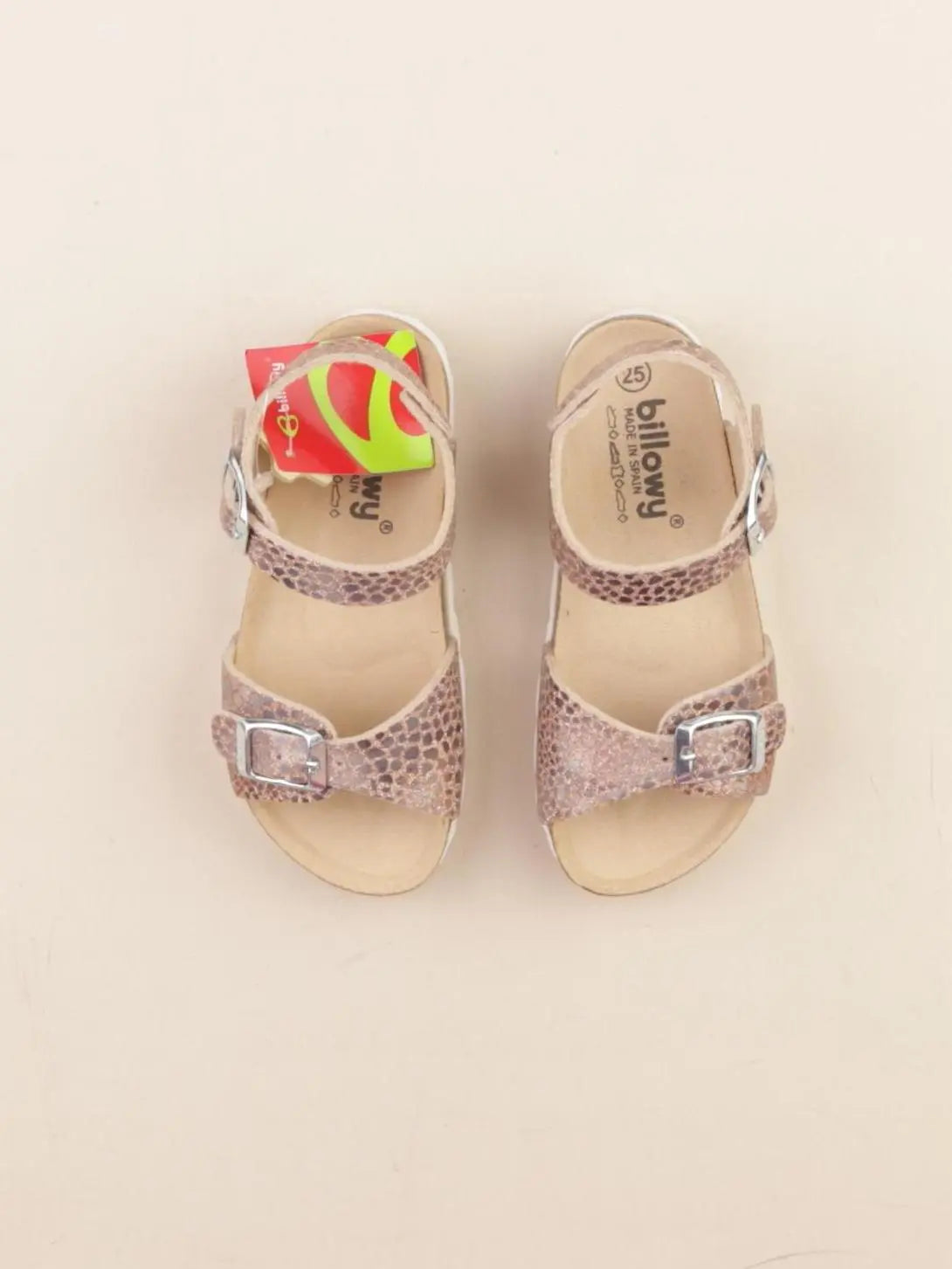 Billowy - sandales rose, or - pointure 25
