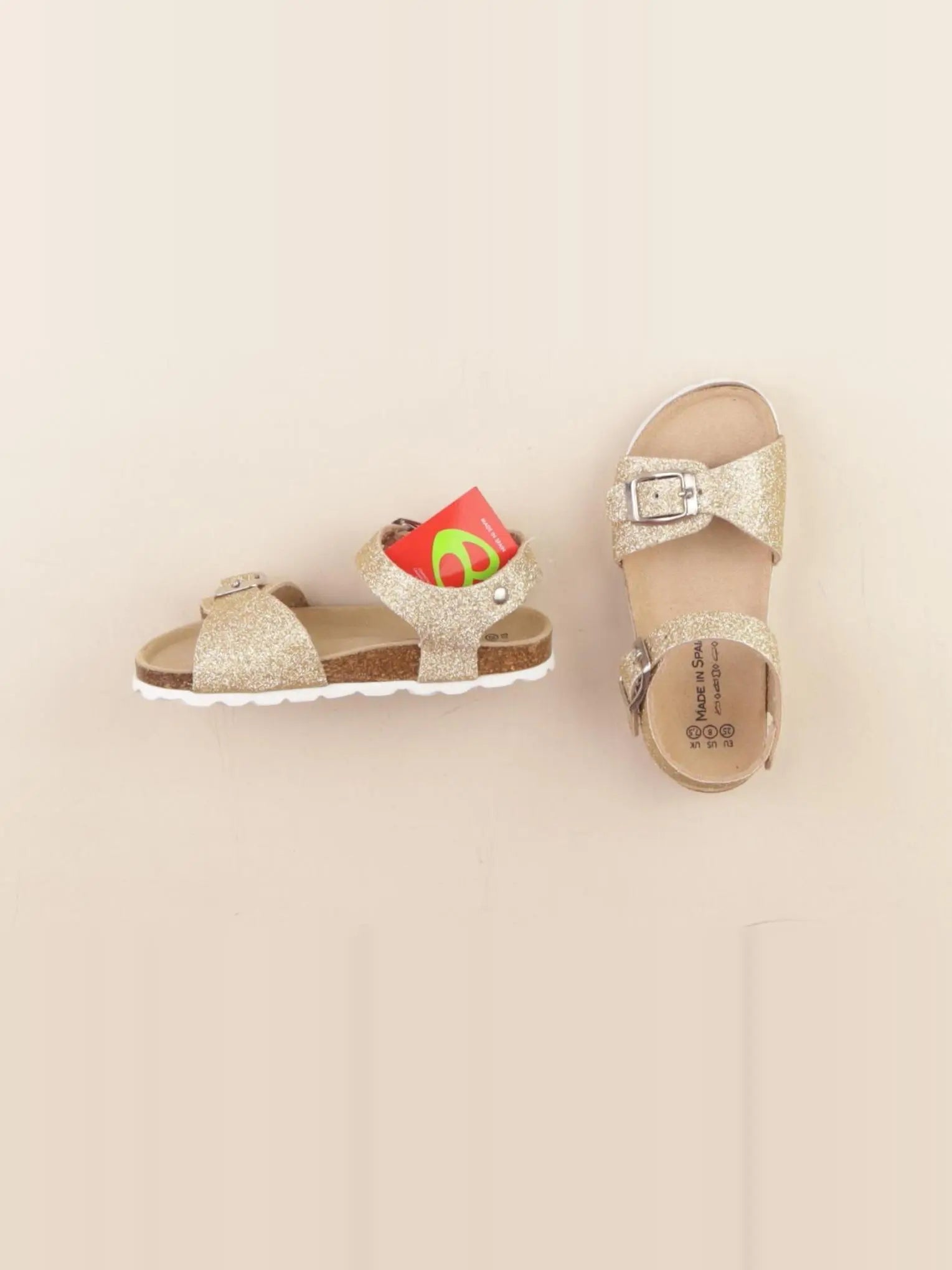 Billowy - sandales beige, or - pointure 25