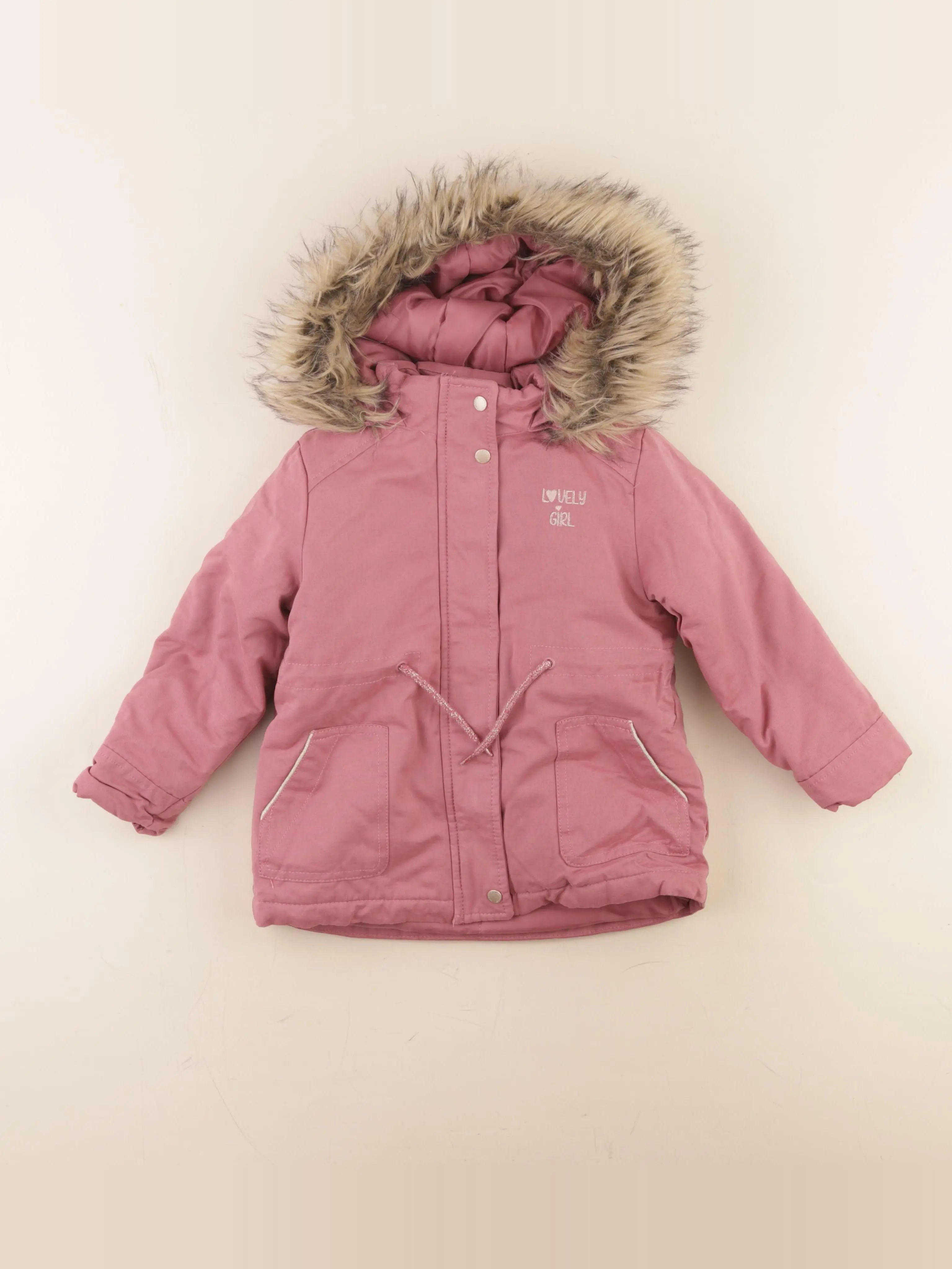 Vertbaudet - parka doublure amovible - 3 ans