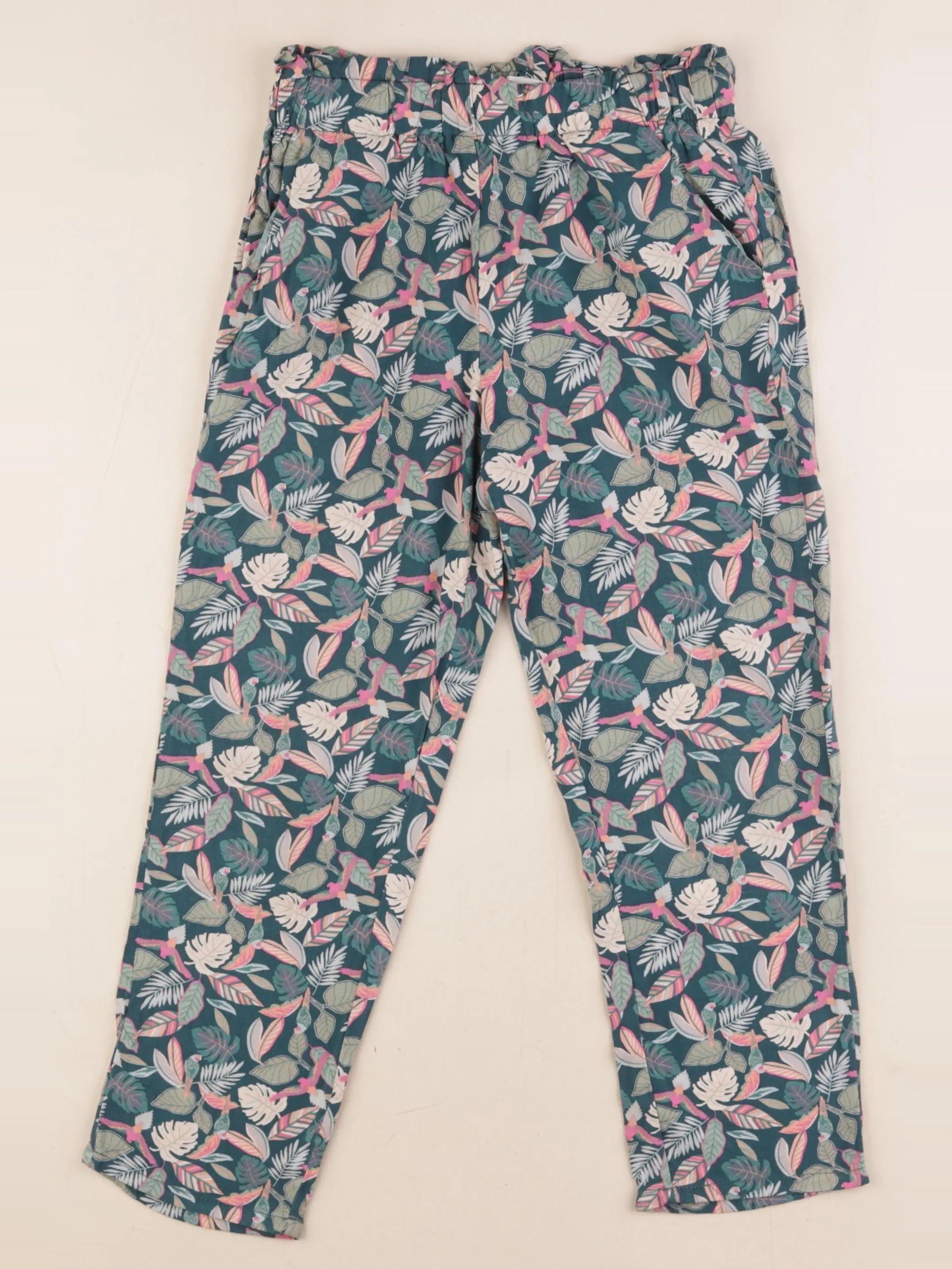 Vertbaudet - pantalon multicolore - 8 ans