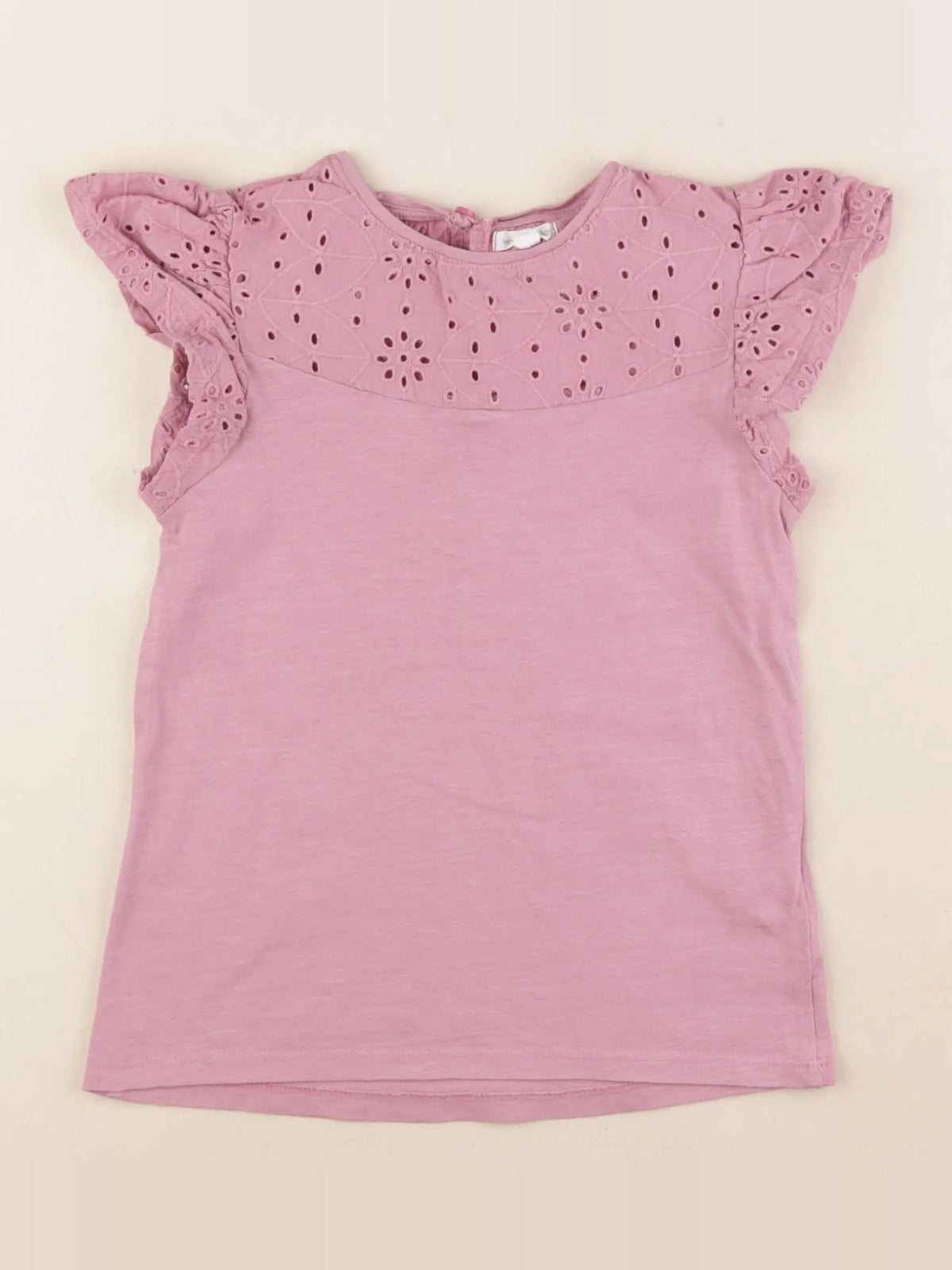 Vertbaudet - tee-shirt rose - 8 ans
