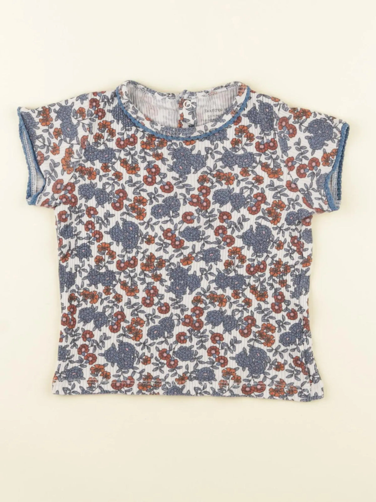 Boutchou - tee-shirt multicolore - 24 mois