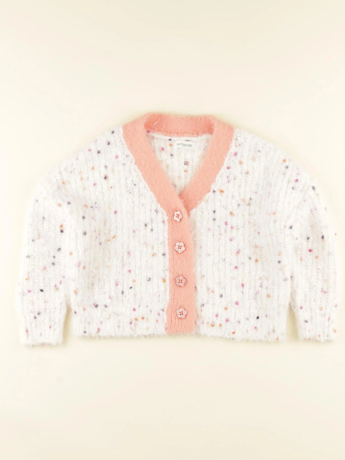 Vertbaudet - gilet multicolore - 3 ans