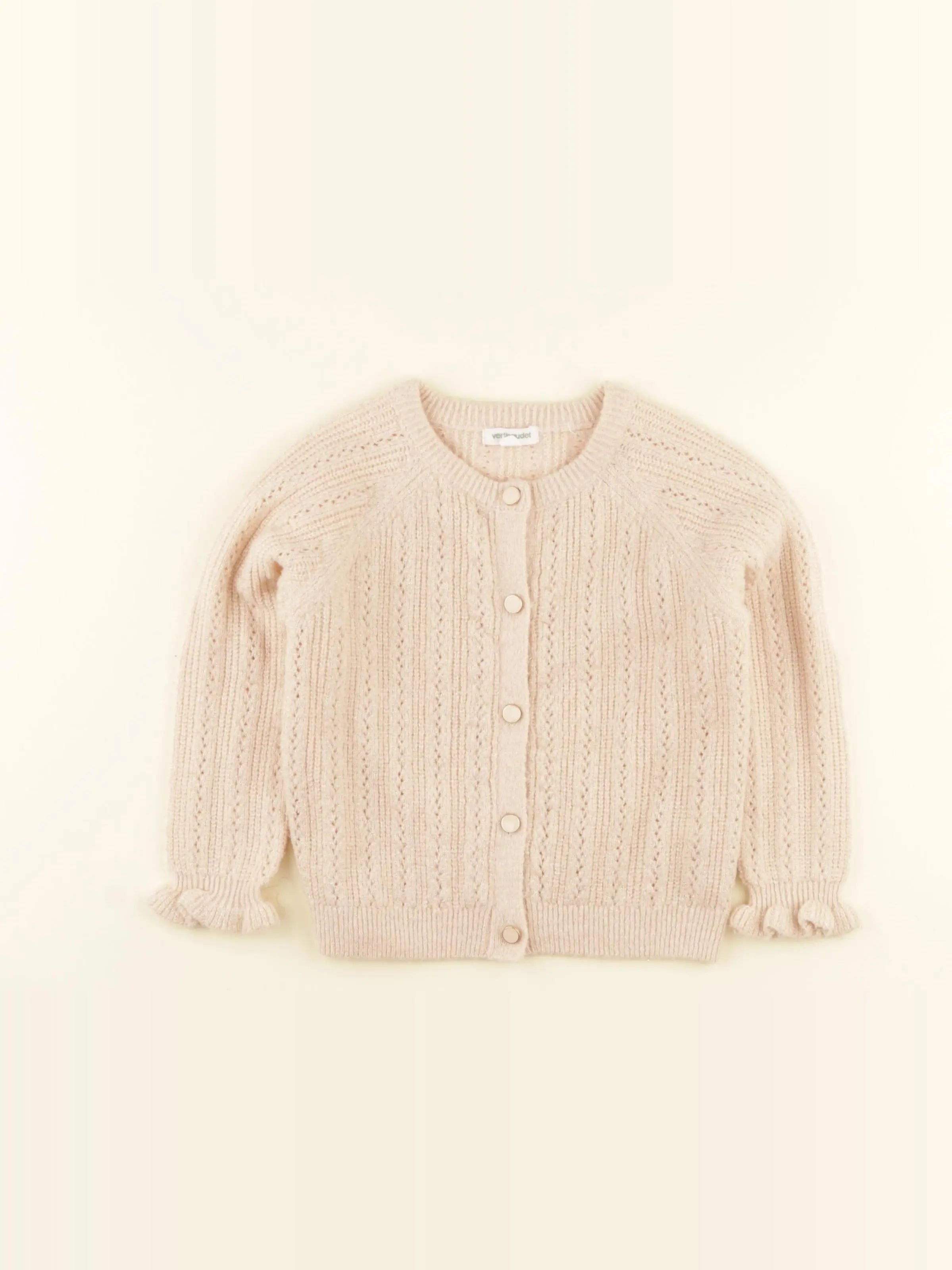 Vertbaudet - gilet rose - 3 ans
