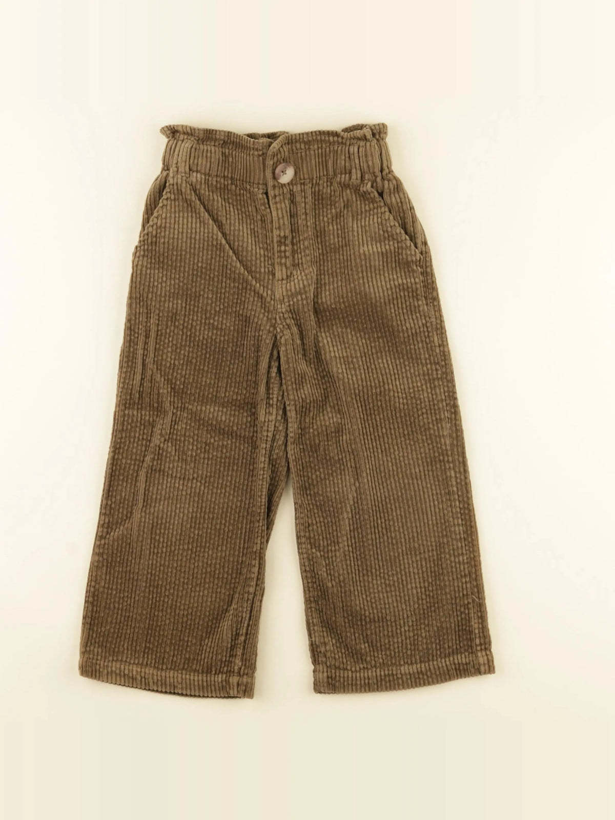 Vertbaudet - pantalon vert - 4 ans