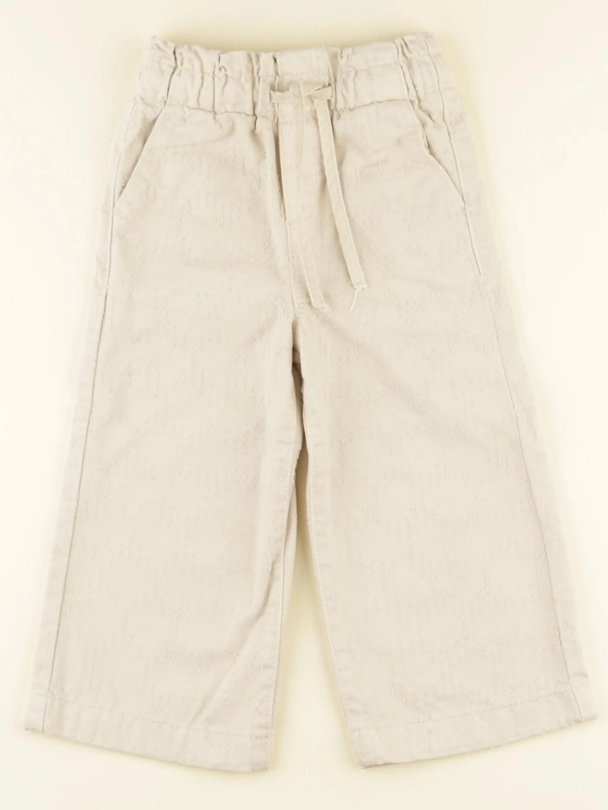 Vertbaudet - pantalon beige - 3 ans