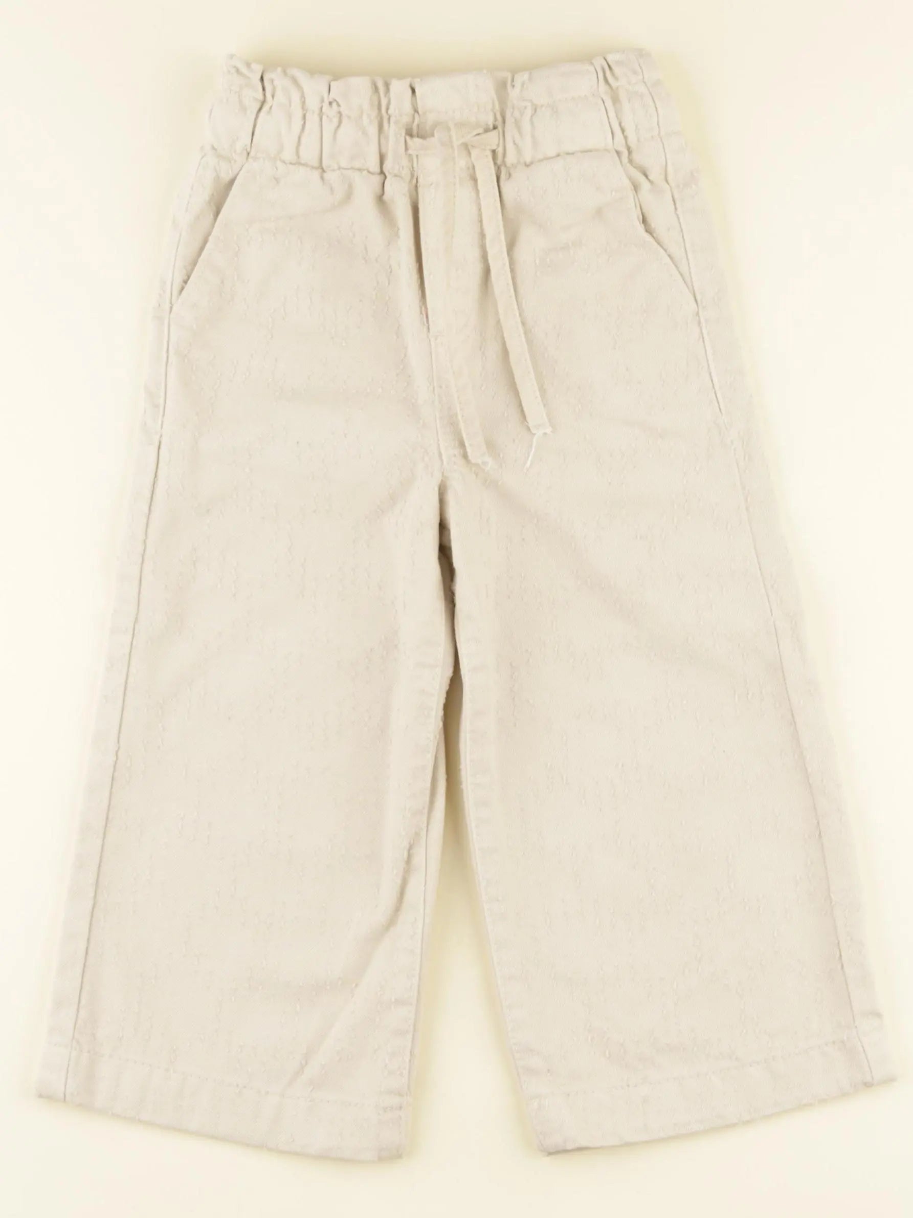 Vertbaudet - pantalon beige - 3 ans