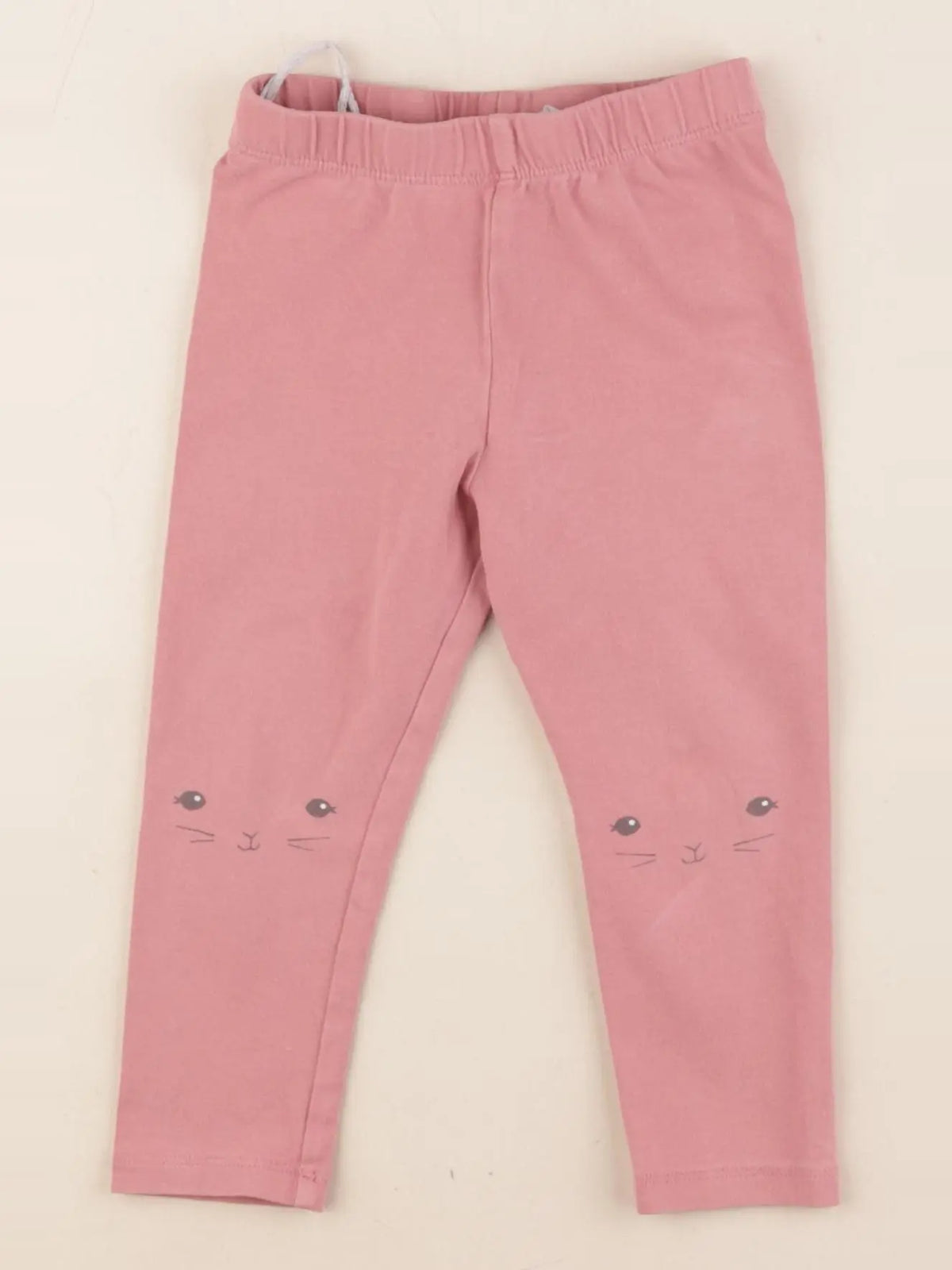 H&M - legging rose - 12/18 mois