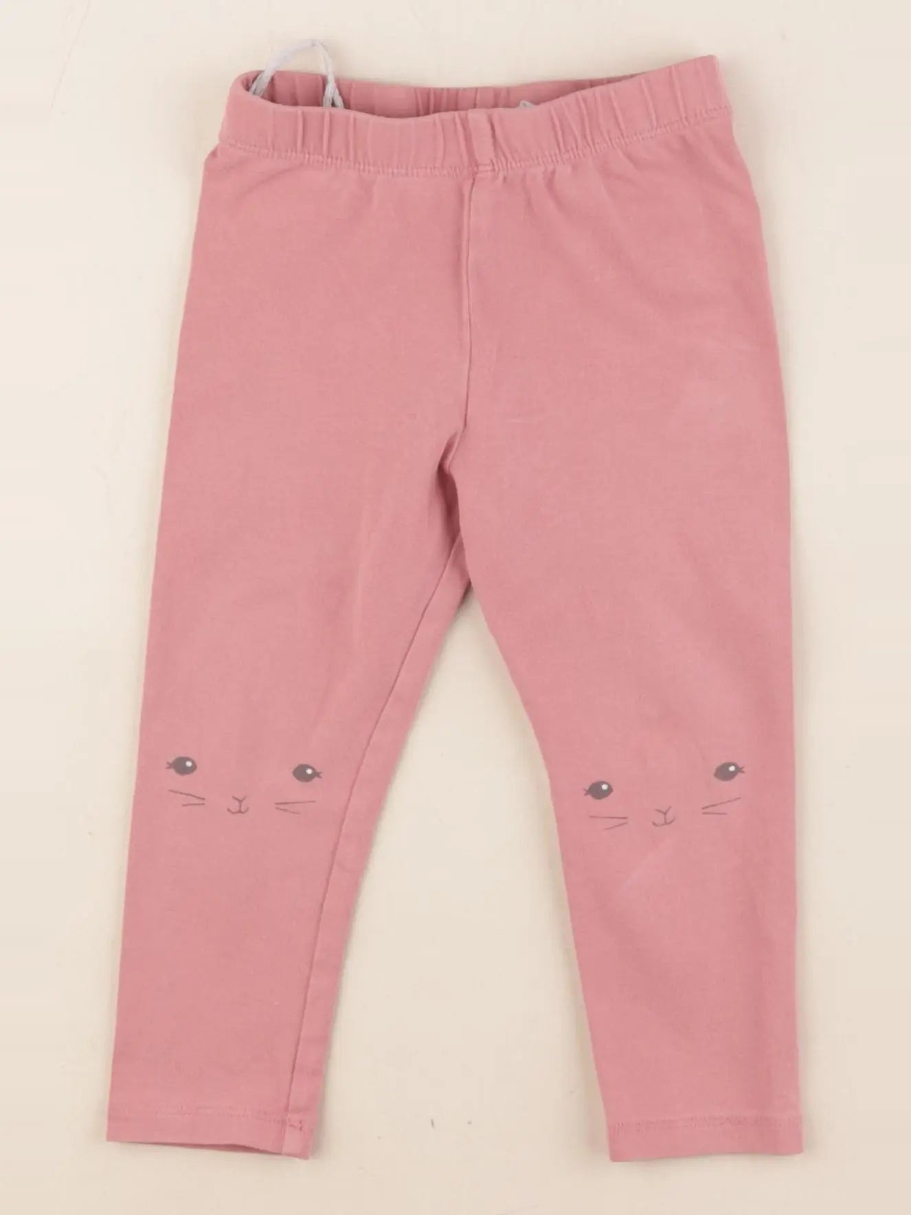 H&M - legging rose - 12/18 mois