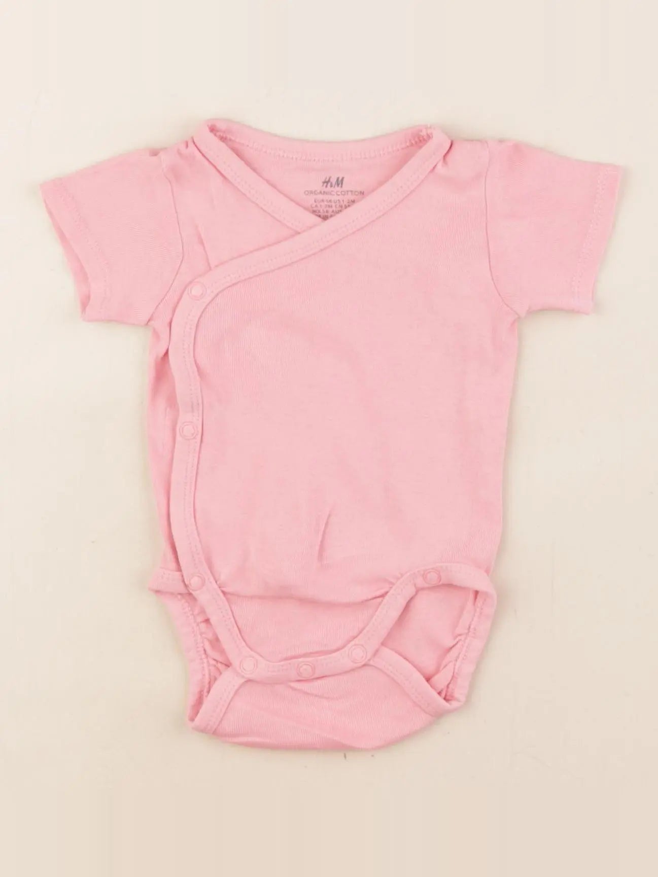 H&M - body rose - 1/2 mois