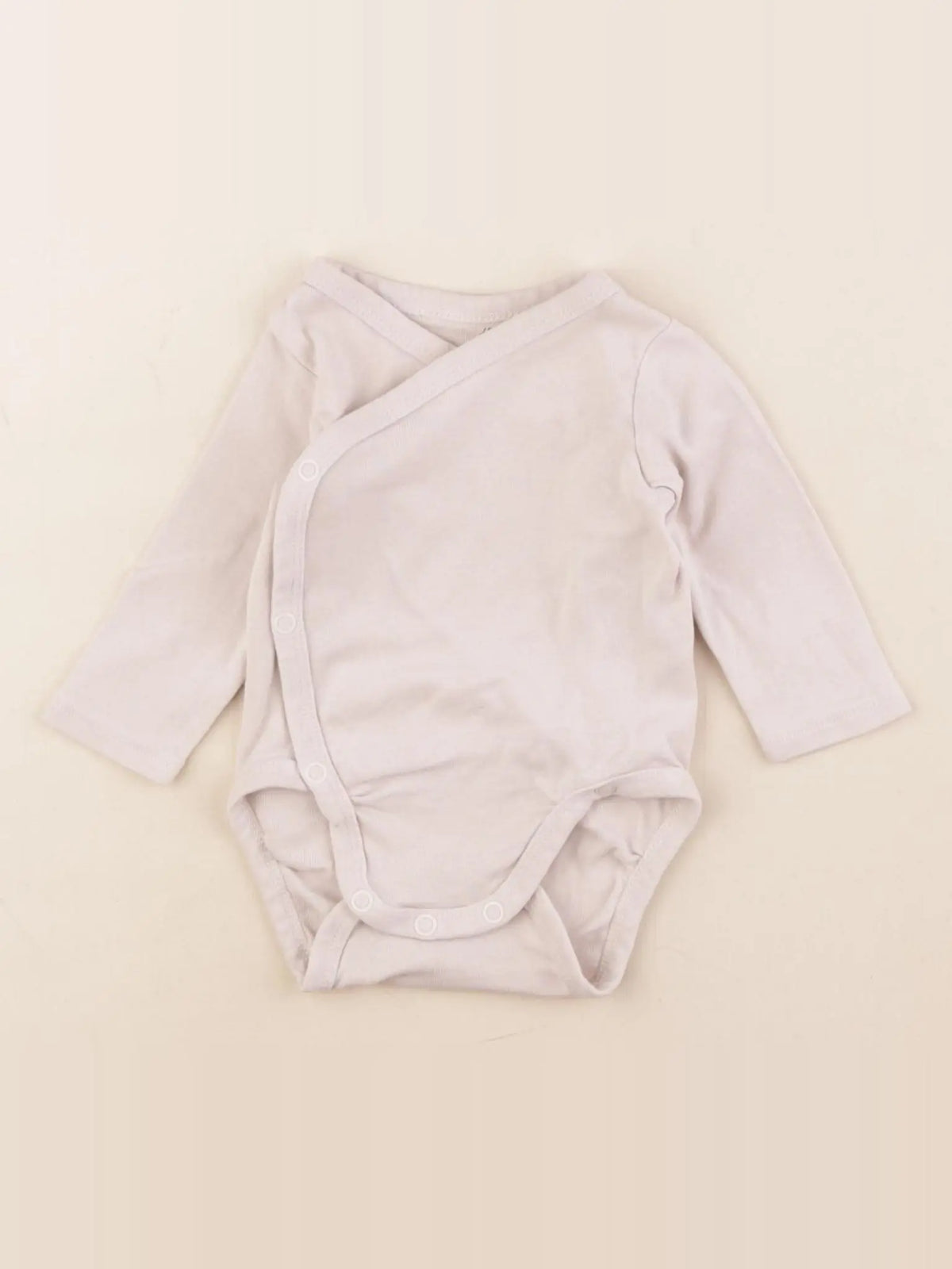 H&M - body beige - 1/2 mois