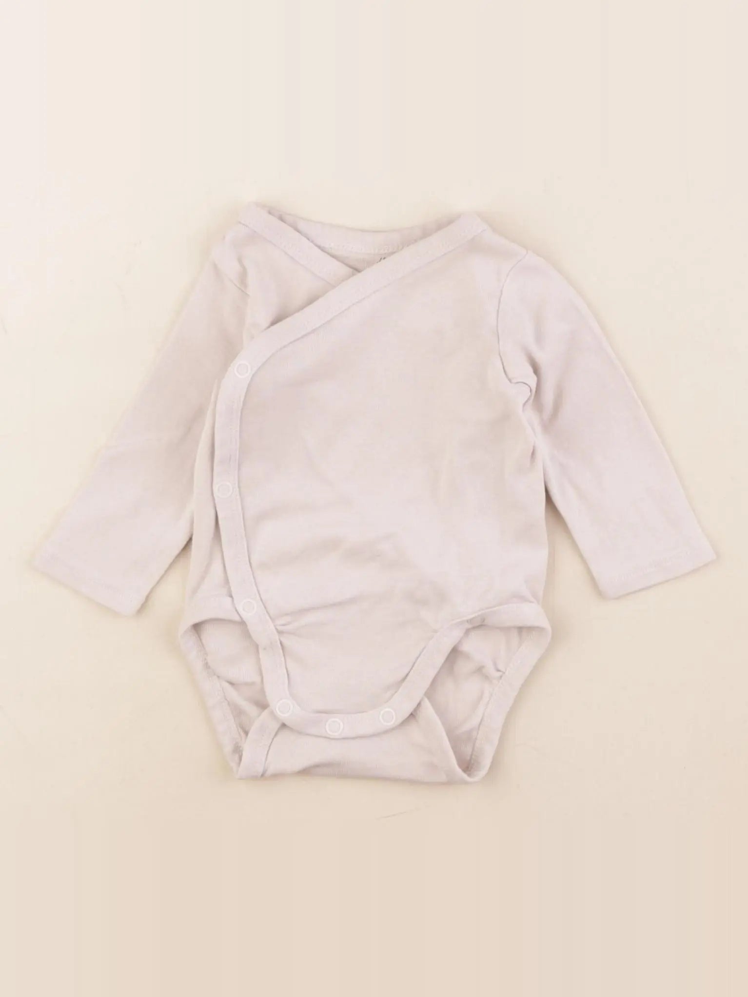 H&M - body beige - 1/2 mois