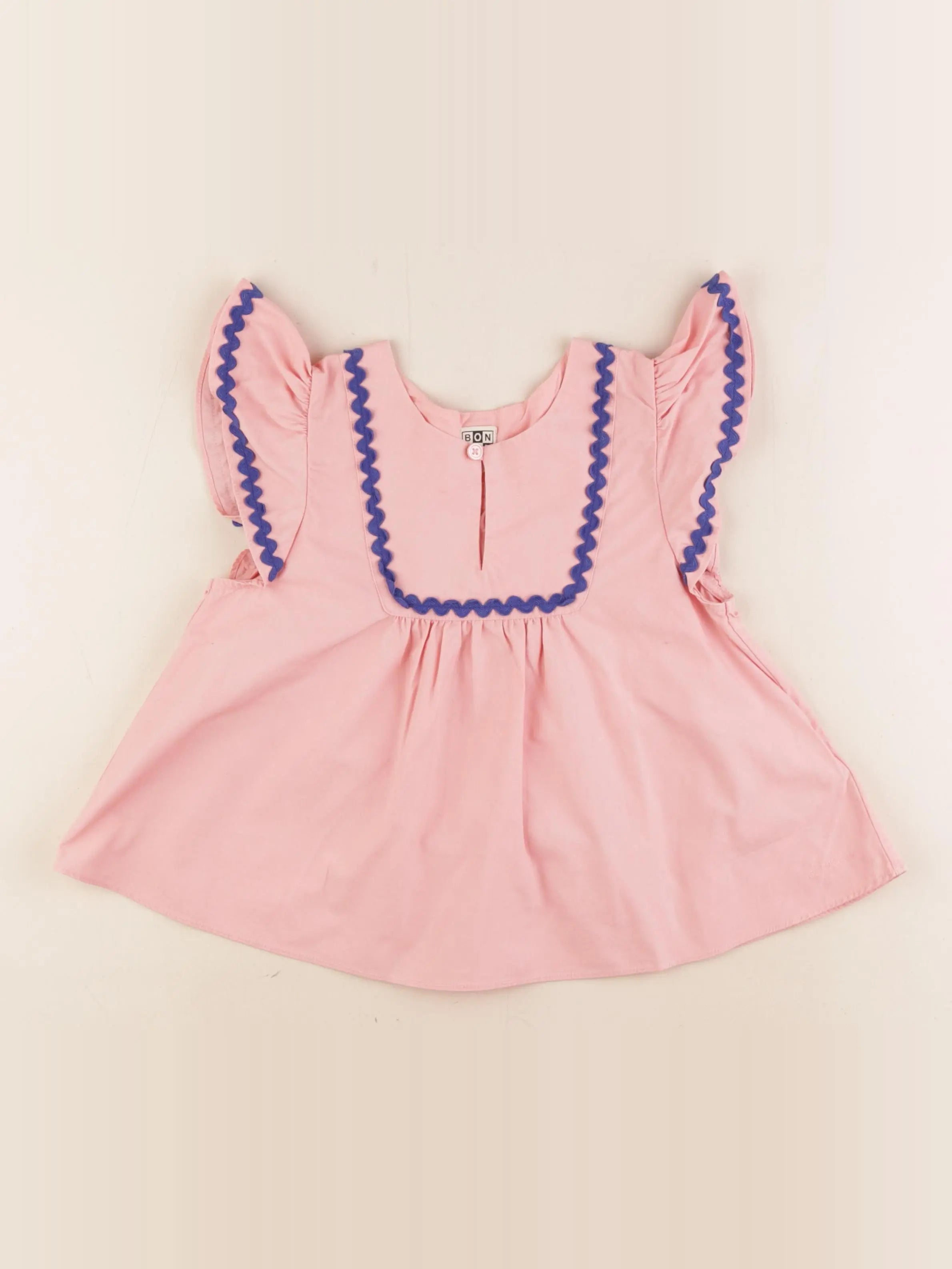 Bonton - blouse rose - 6 ans
