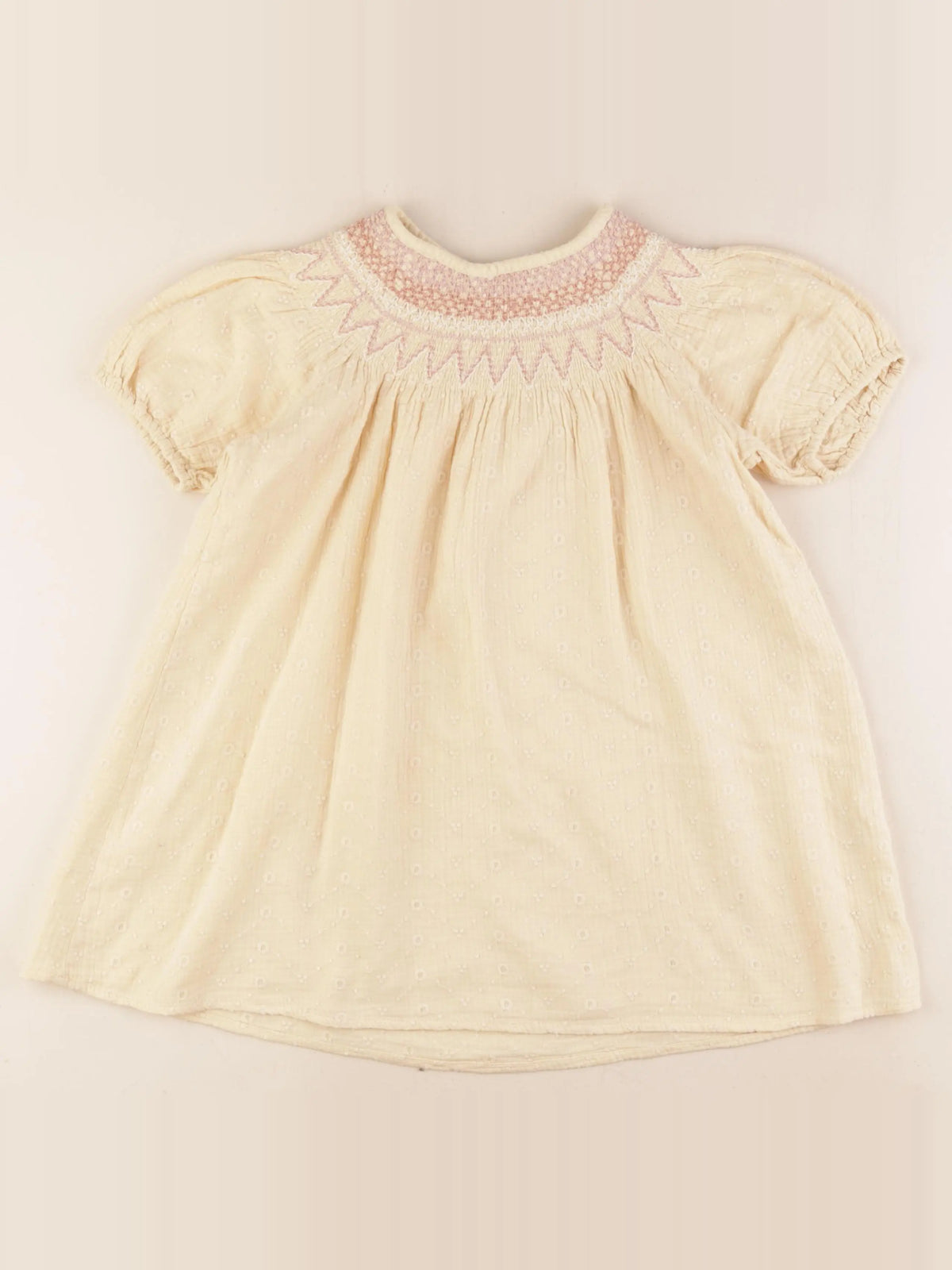 Zara - robe jaune - 4/5 ans